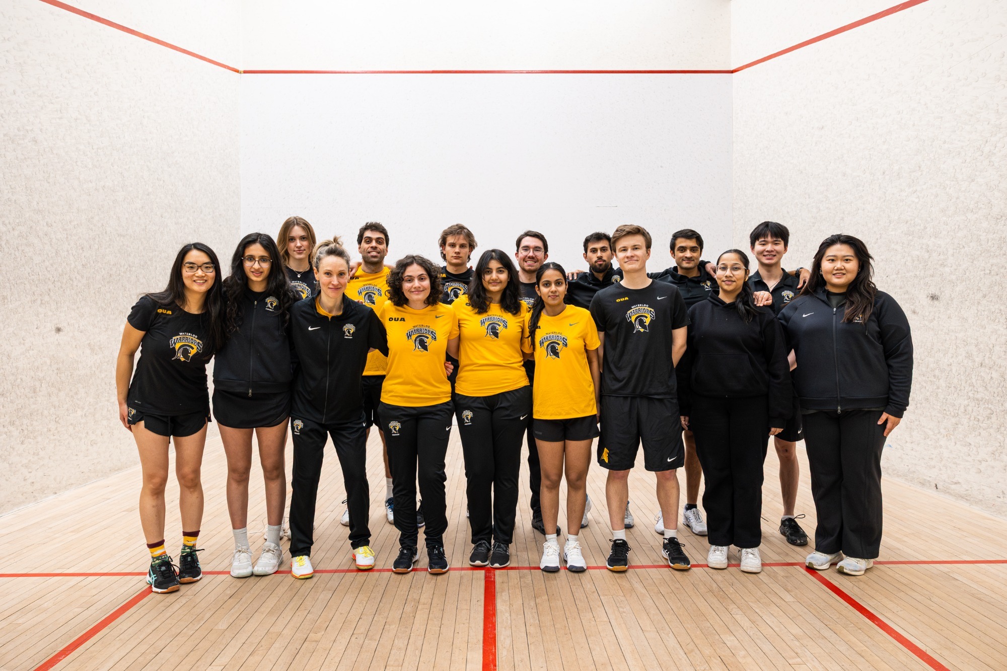 Squash Team photo 2026-2027
