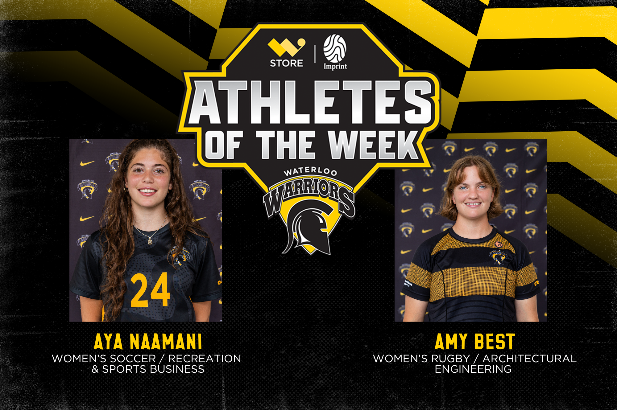 Athlete Of The Week Banner