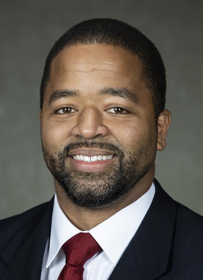 Wisconsin Badgers Football Assistant Strength and Conditioning Coach Ty Taylor, October 5, 2020 in Madison, Wis. (Photo by David Stluka/Wisconsin Athletic Communications)