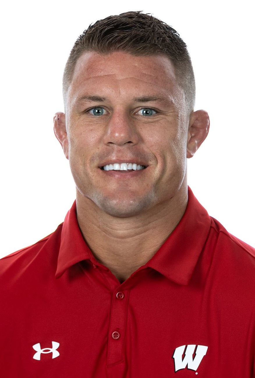 Headshot of Associate Head Coach Jon Reader of the Wisconsin Badgers Wrestling Team, Wednesday, Sept. 7, 2022 in Madison, Wis. Photo by David Stluka/Wisconsin Athletic Communications)