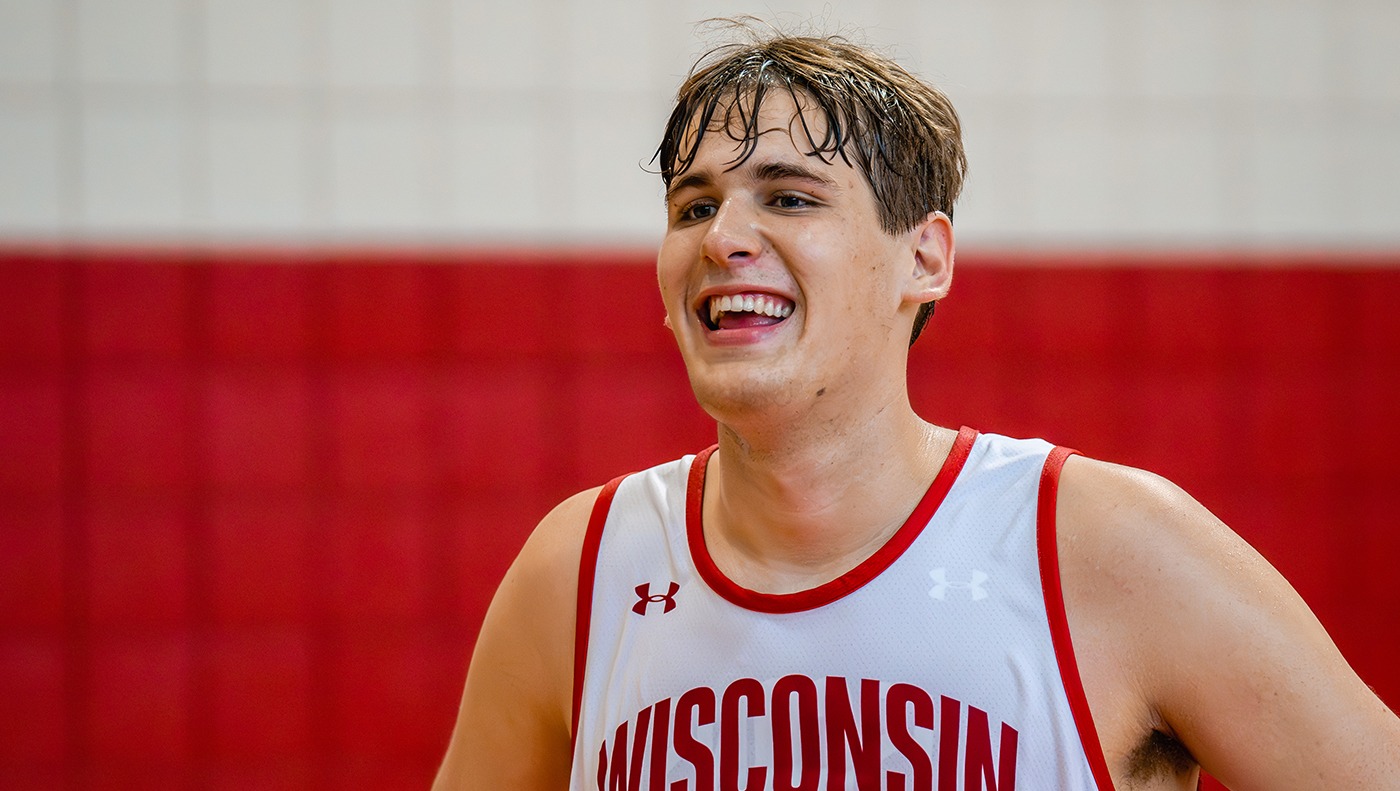 Gus Yalden Men's Basketball Wisconsin Badgers