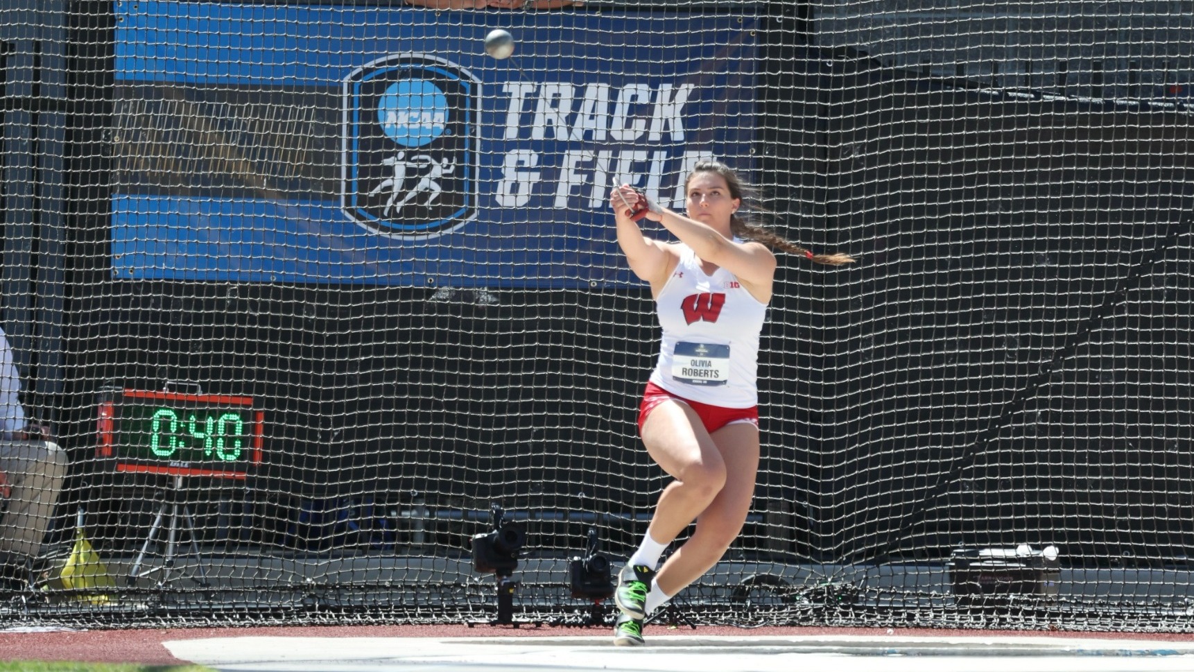 Rockin' Roberts UW senior advances to NCAA Championships Wisconsin
