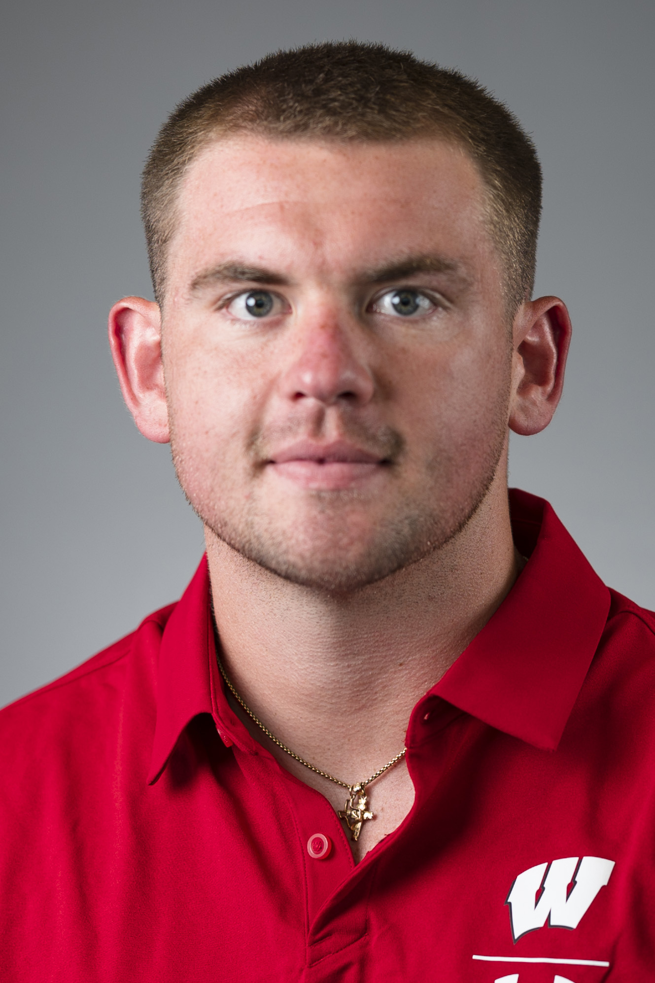 Daniel Bermingham University of Wisconsin men’s soccer team poses for headshots Aug. 05, 2024 in Madison, Wisconsin.
Photo by Darren Hauck/Wisconsin Athletic Communications