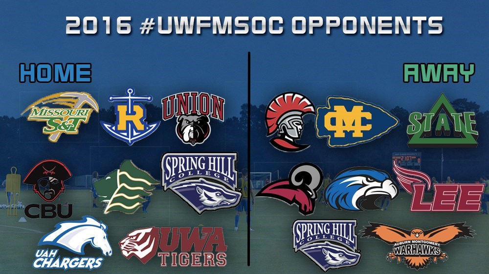 UWF Men's Soccer Releases 2016 Schedule University of West Florida