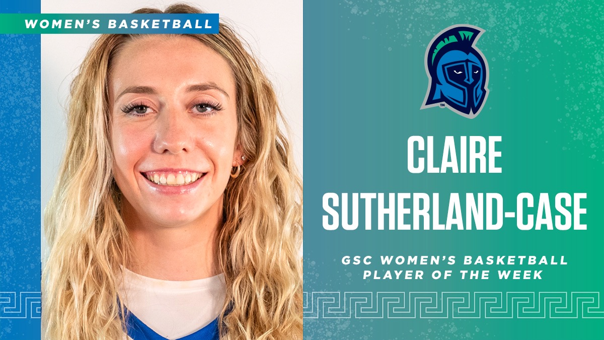 SutherlandCase Named GSC Player of the Week University of West