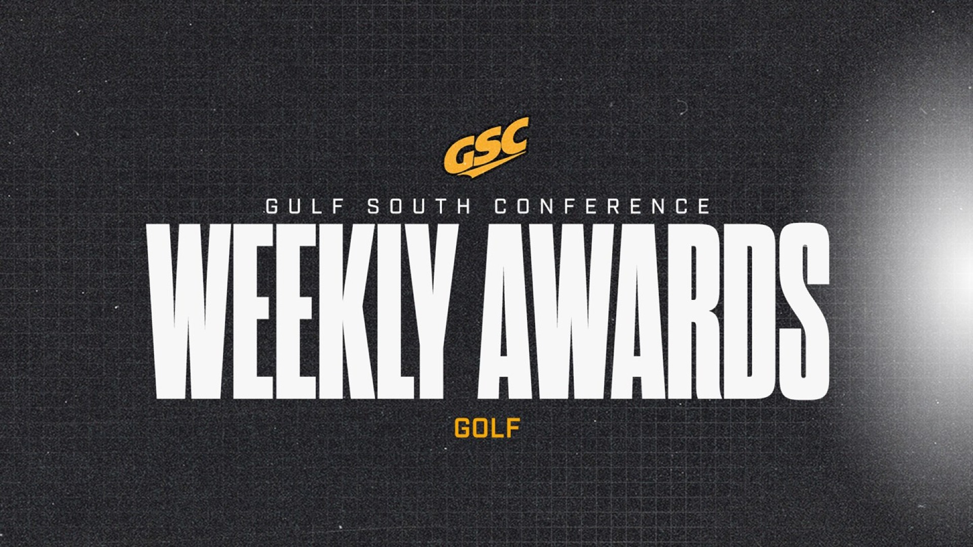 GSC Golf Awards