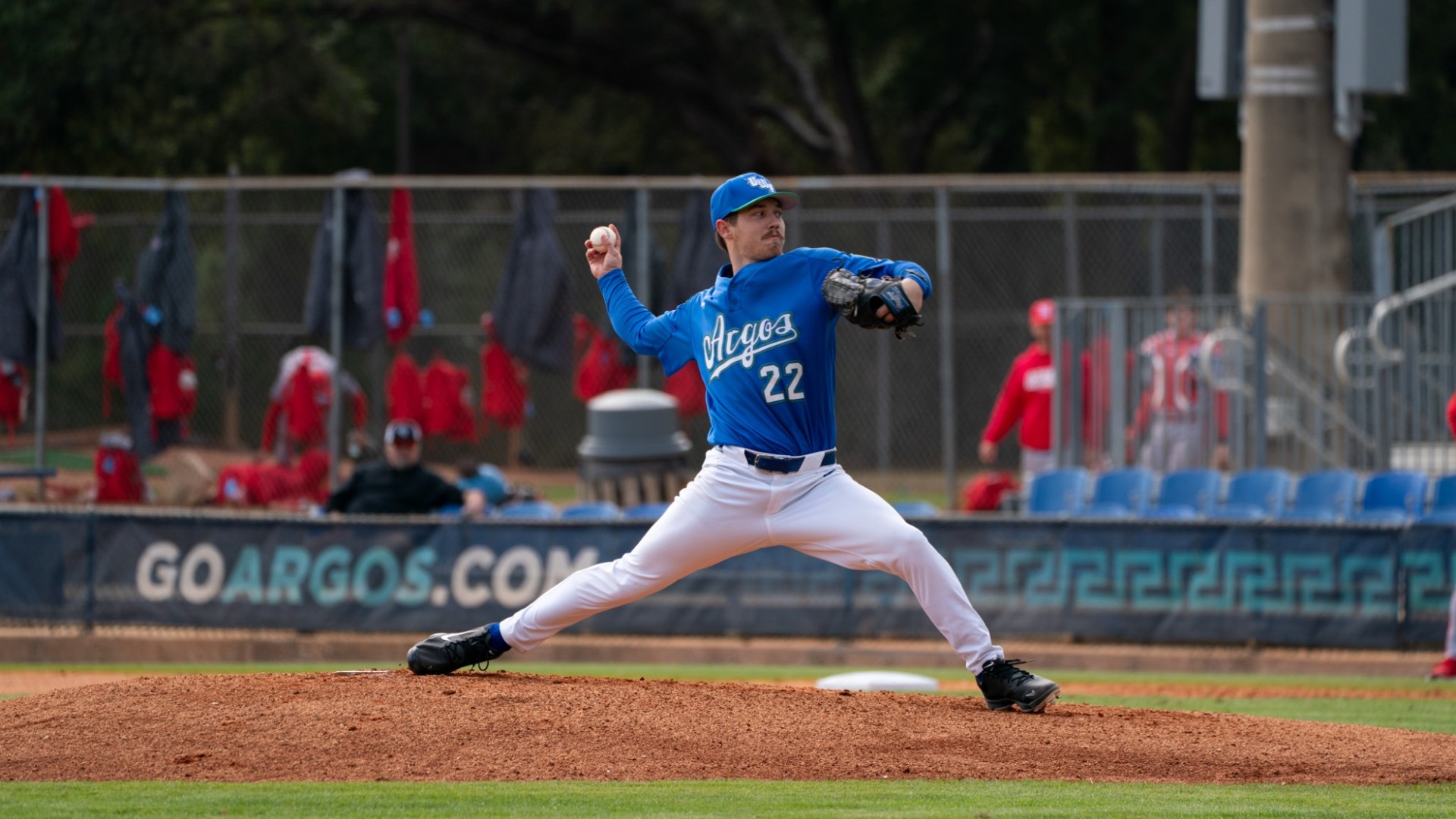 Colton Dorsey pitching vs FSC