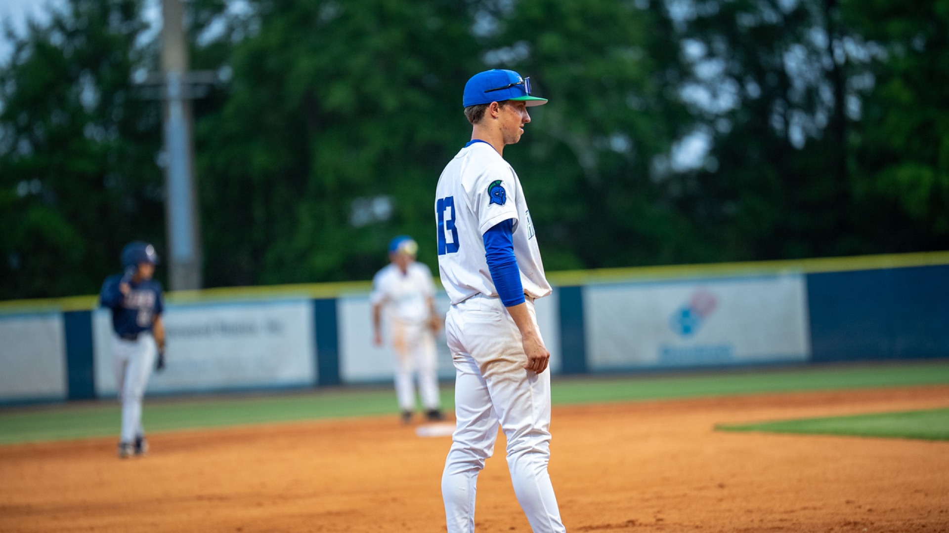Trent Kelly standing at third 