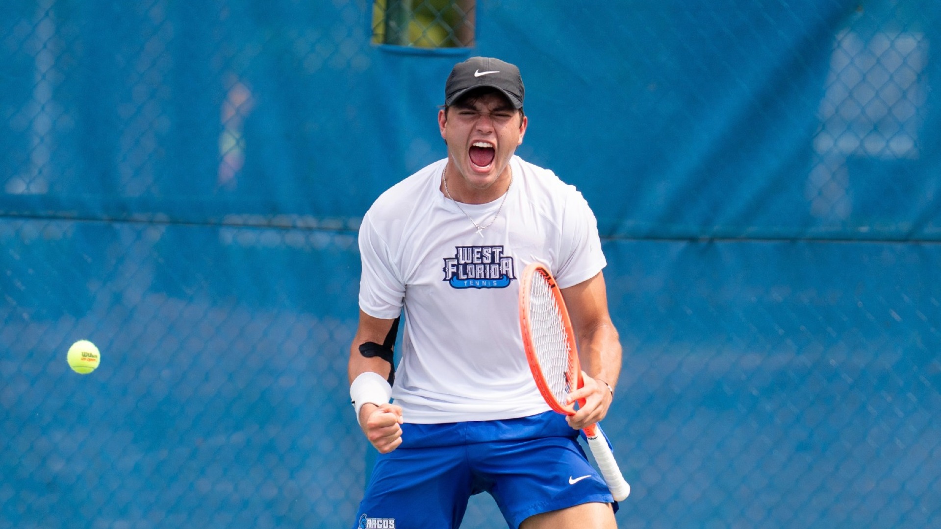 Diego Duran celebrating after a win