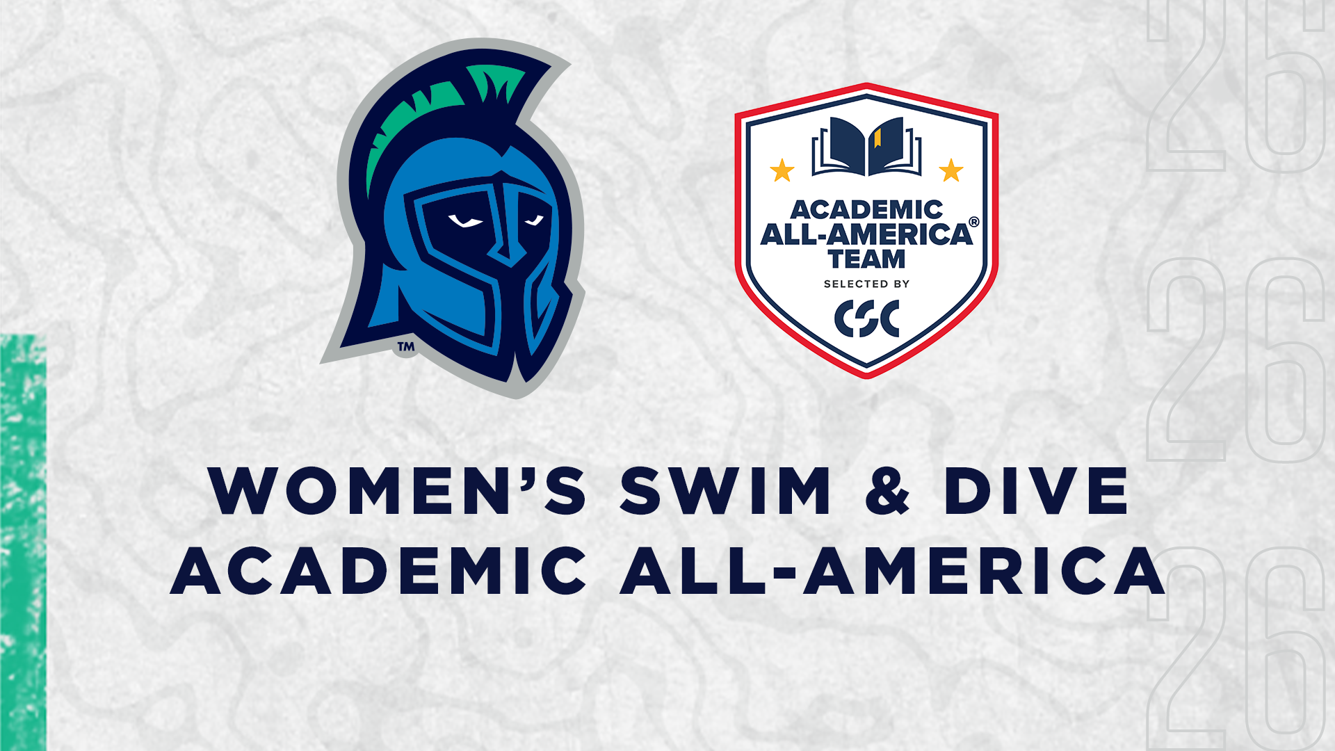 Swim and Dive CSC Academic All-America