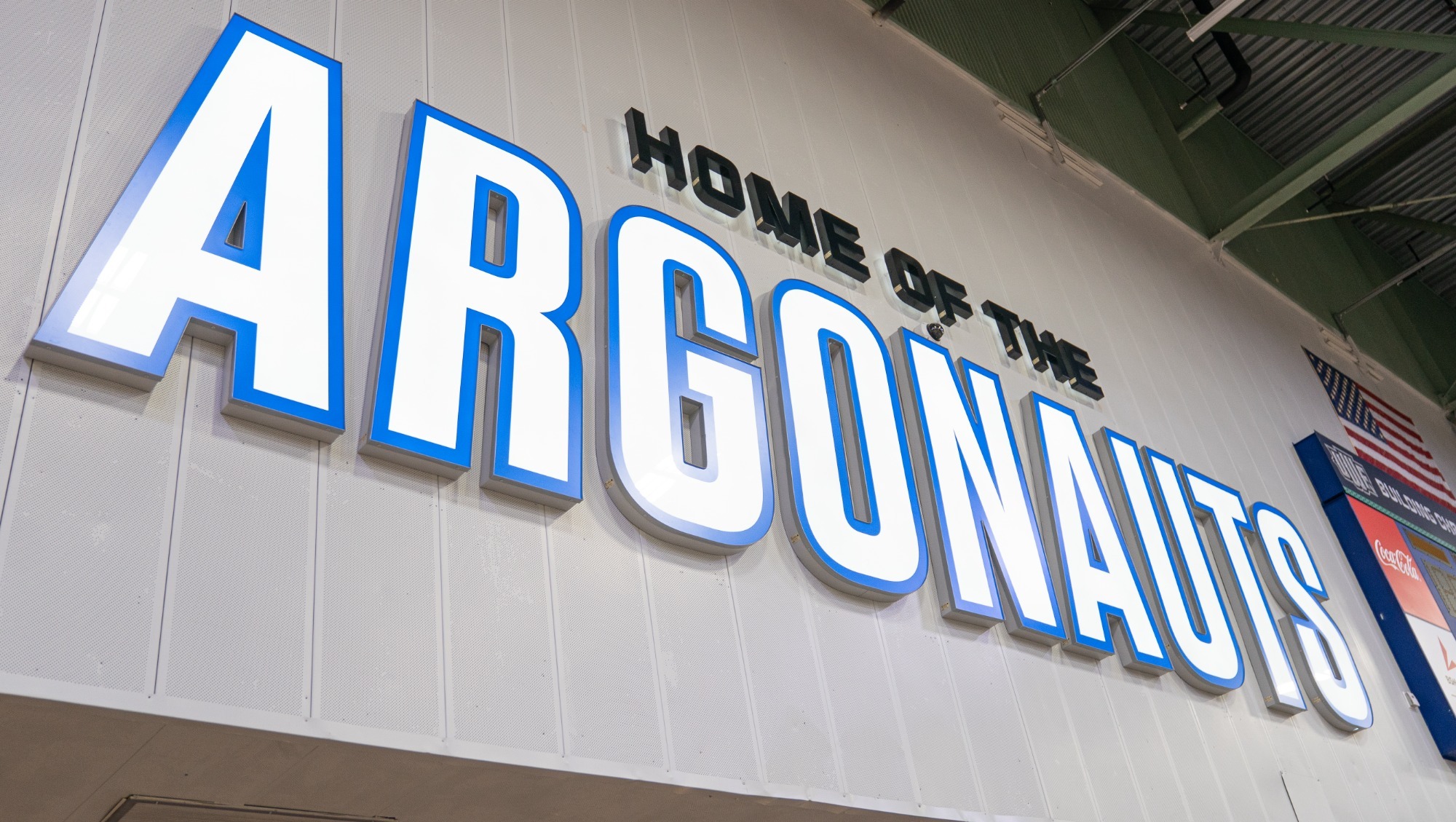 Home of the Argonauts Sign