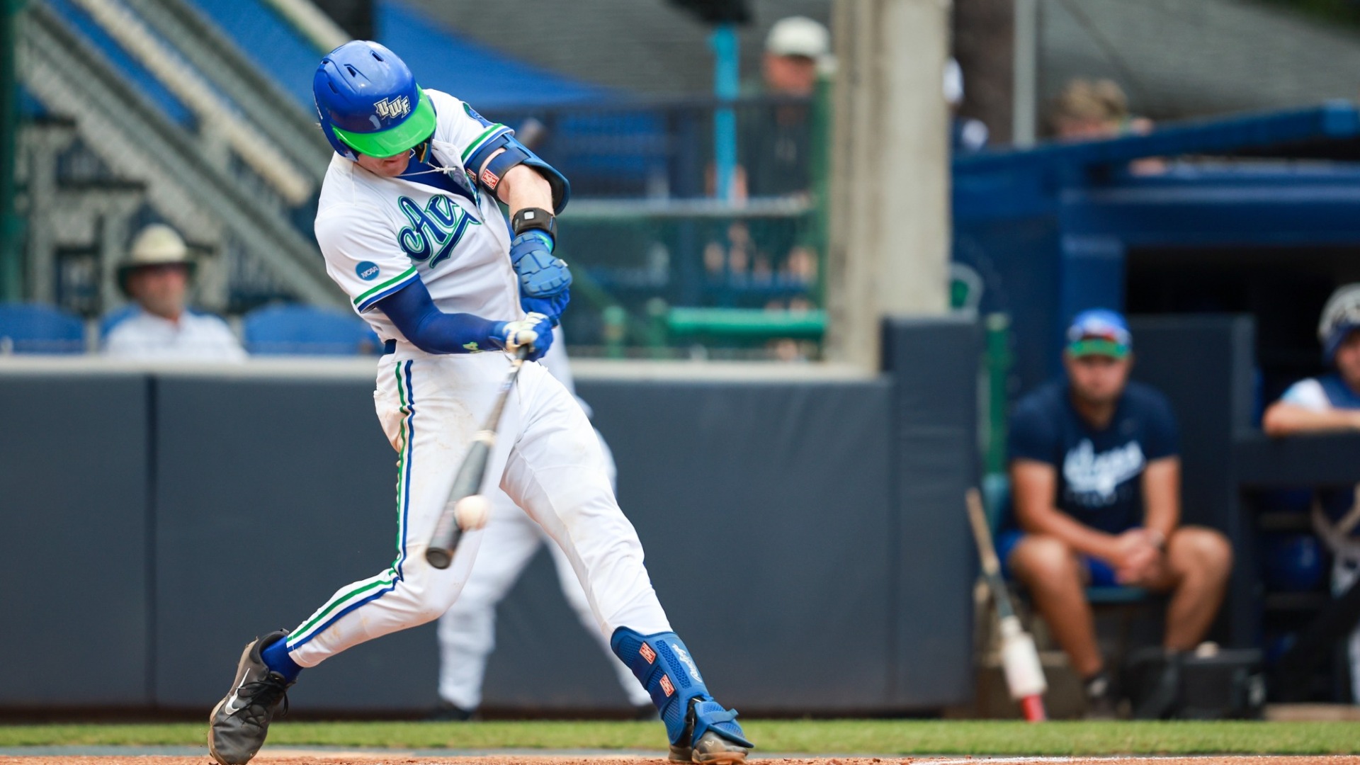 William Lybrook swinging and making contact
