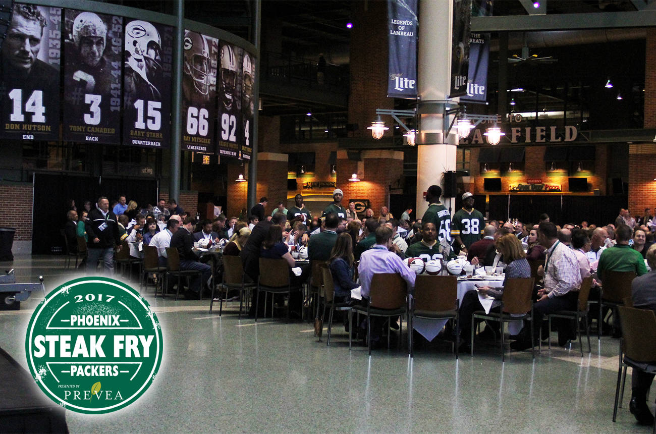 17th Annual Phoenix Packers Steak Fry Raises Over 200K