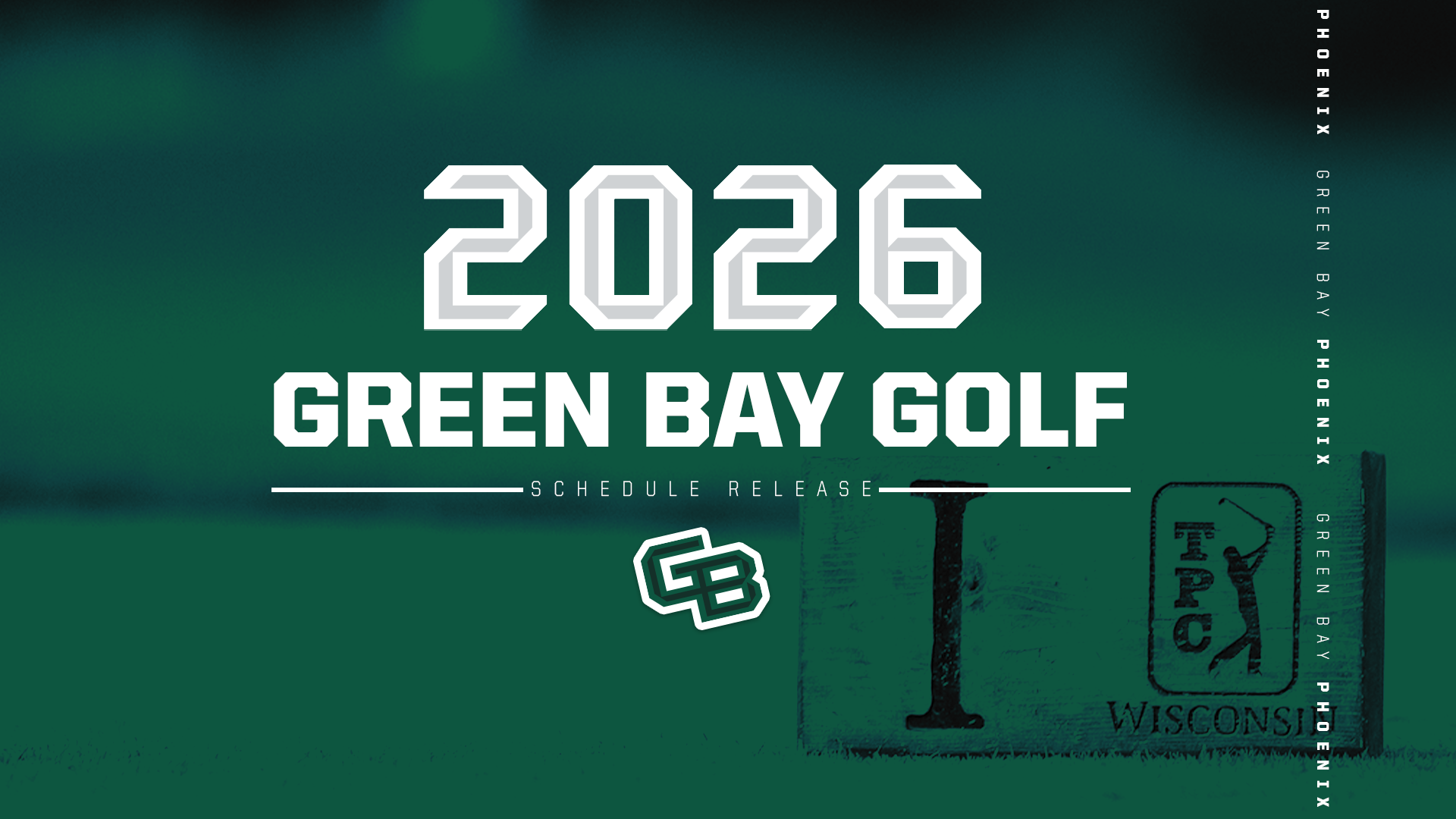 Golf Schedule 2026