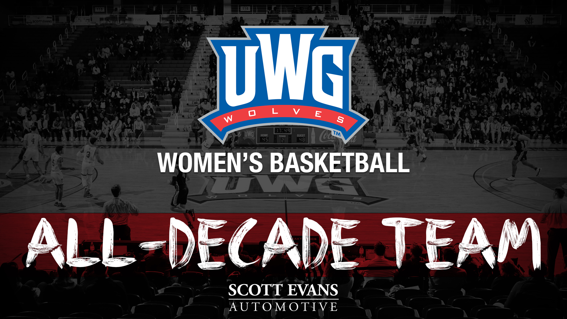 UWG Announces Women's Basketball AllDecade Team UWG Wolves