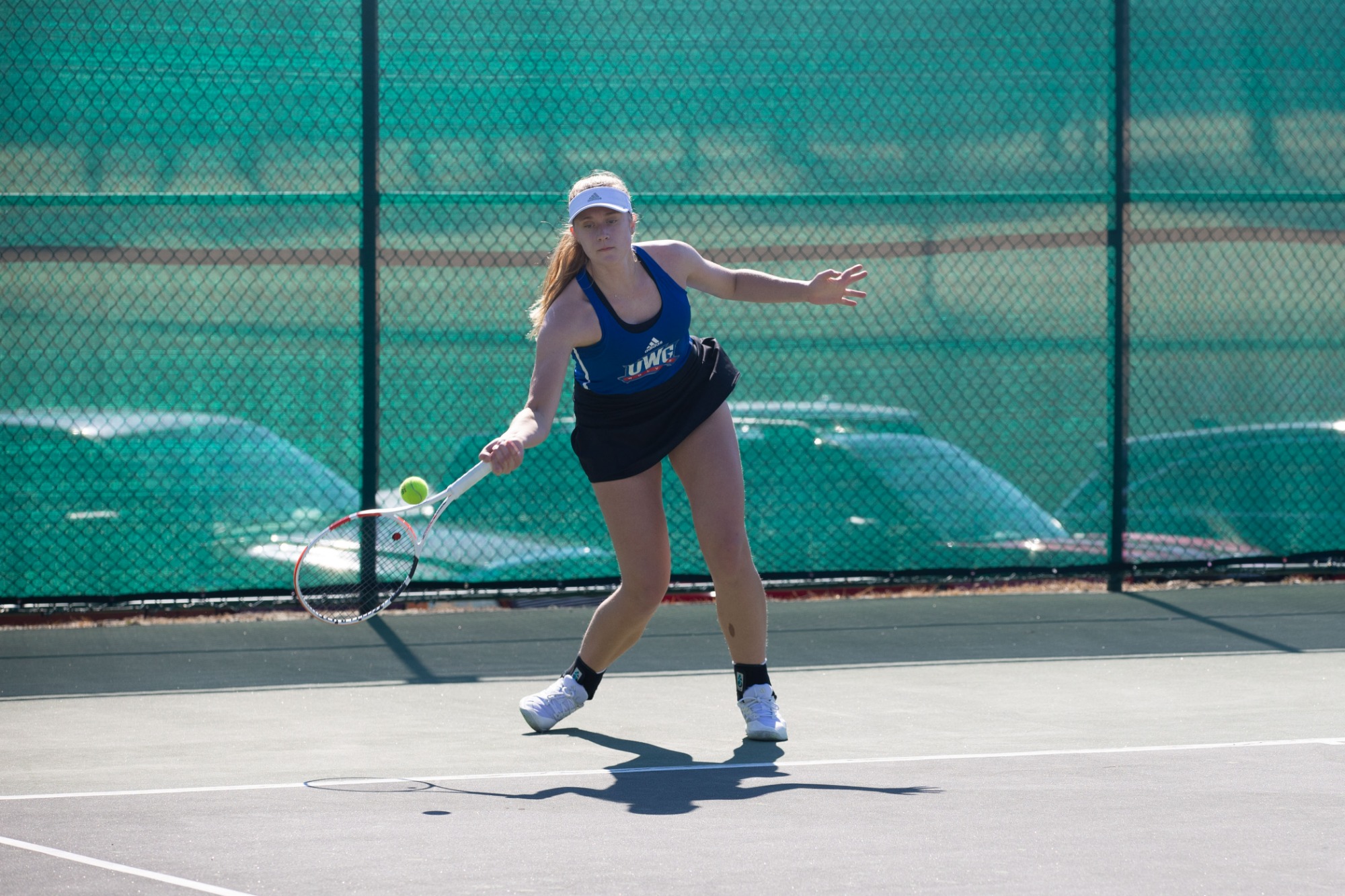 UWG Tennis vs AUM (Auburn Montgomery) at Sunset Hills Country Club On Wednesday, February 21, 2024.