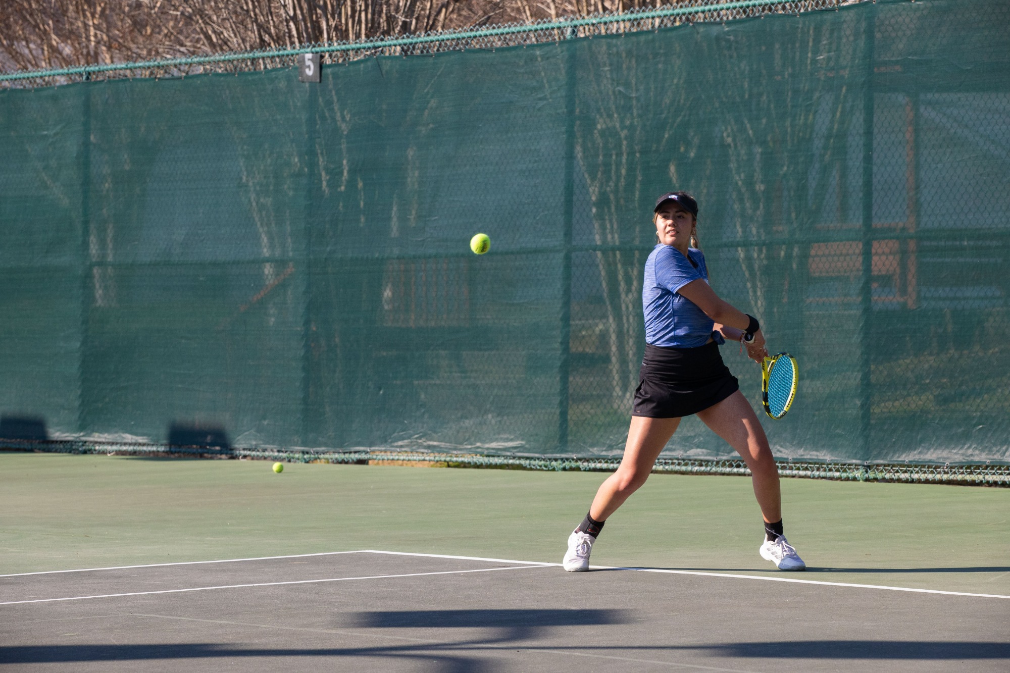UWG Tennis vs AUM (Auburn Montgomery) at Sunset Hills Country Club On Wednesday, February 21, 2024.