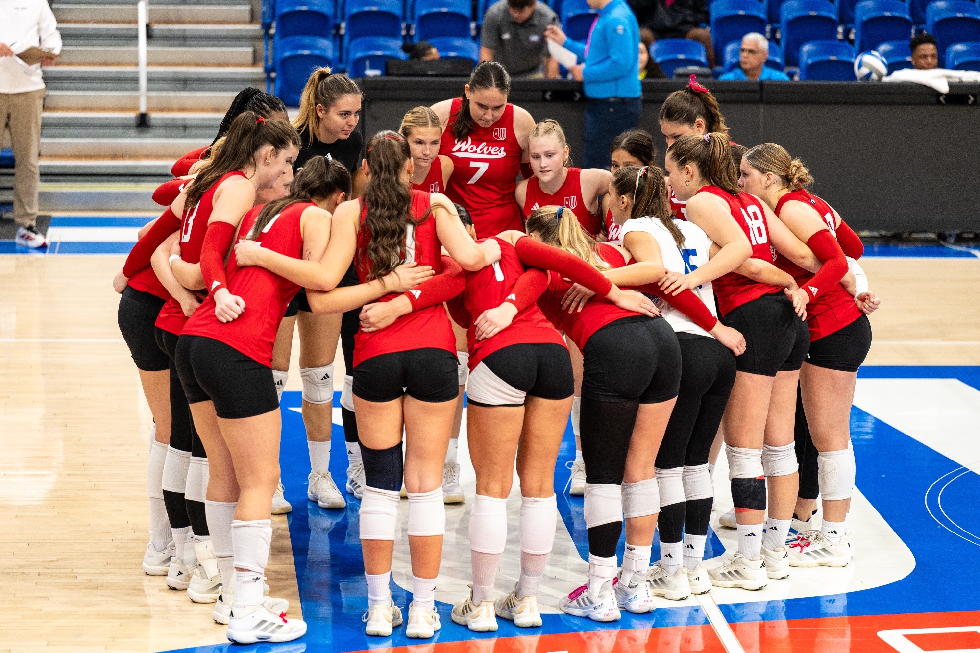 VB Team Huddle