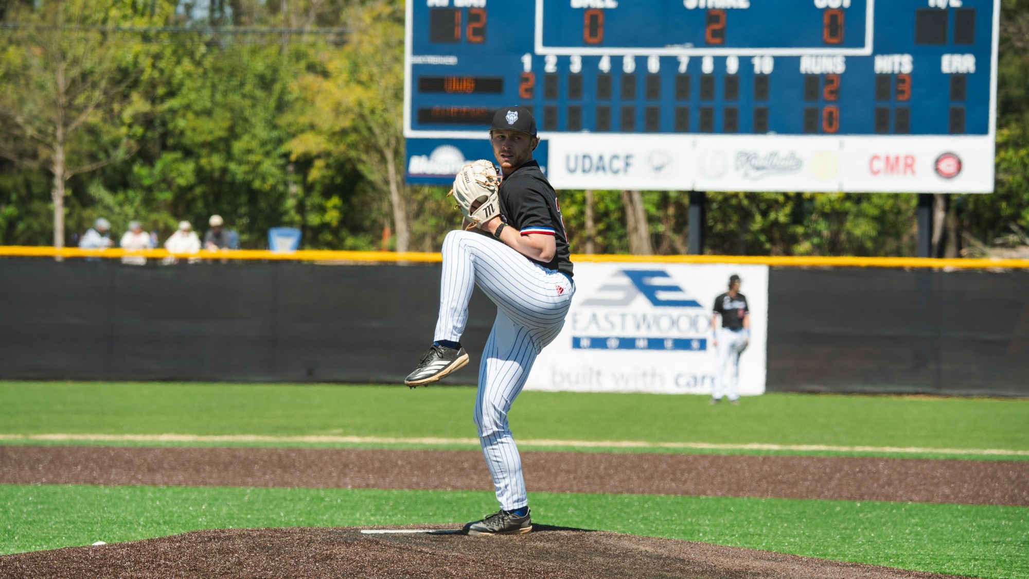 Lex Kenny Pitching at Queens