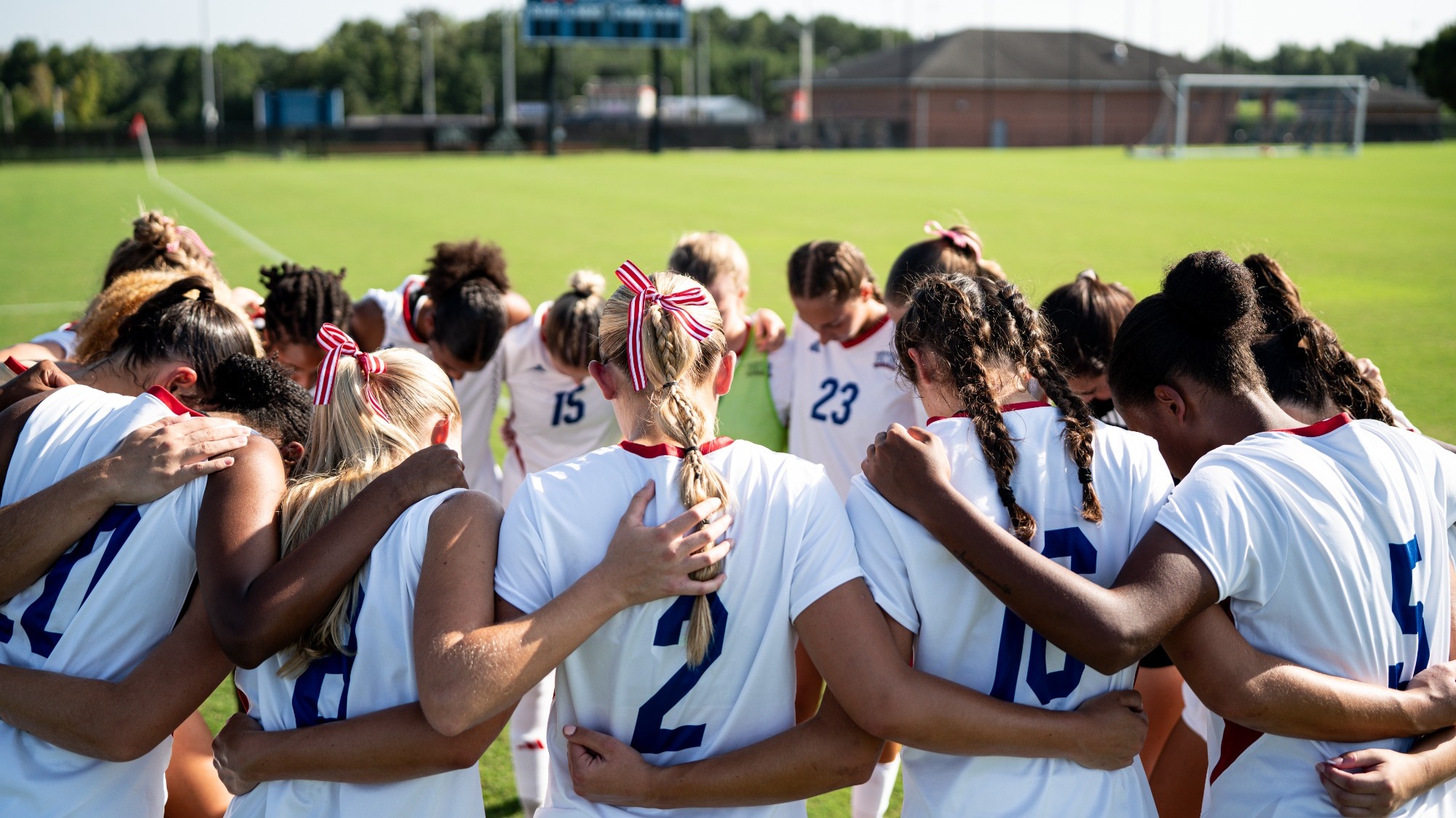 Prayer before game