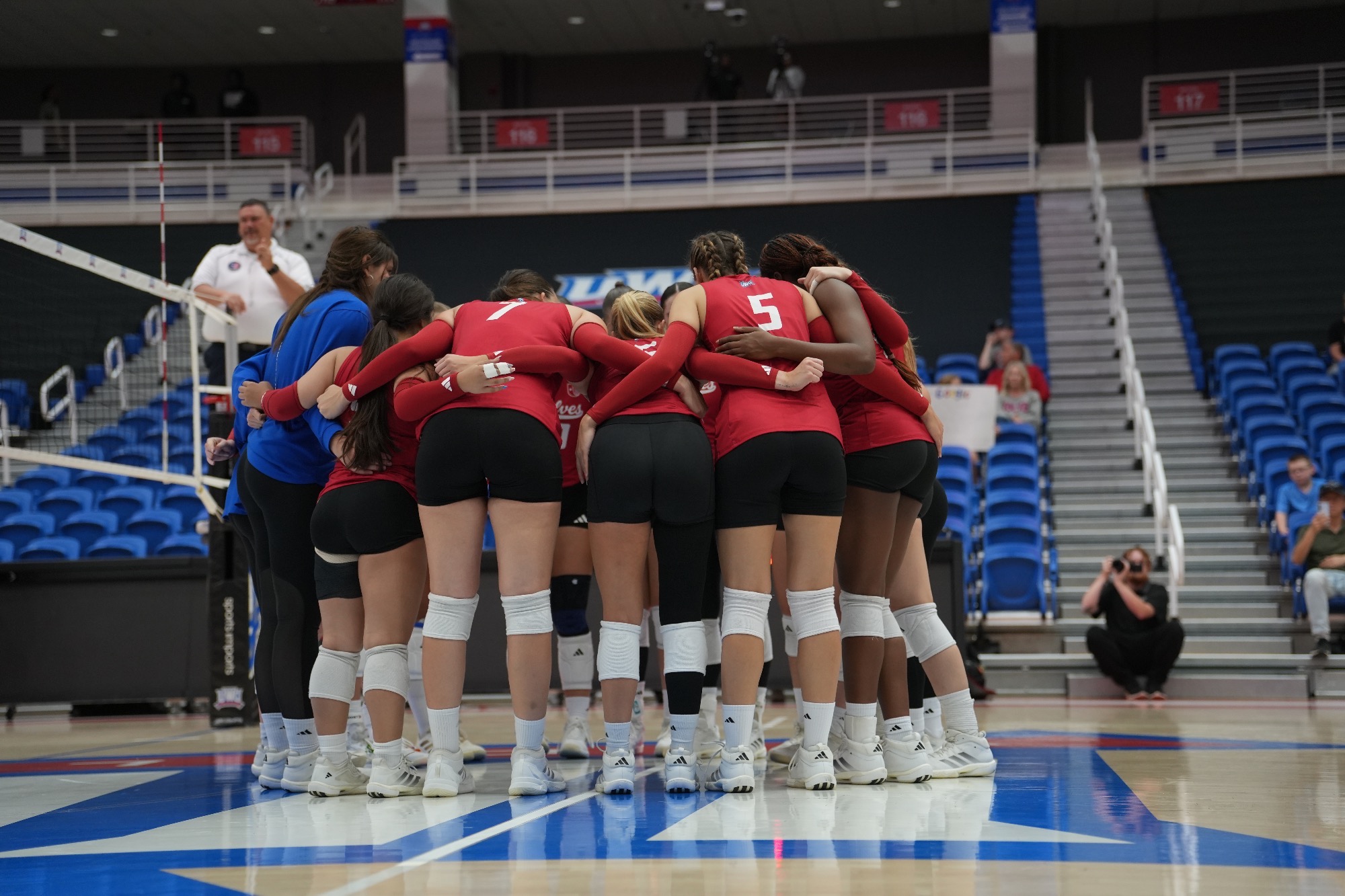 Volleyball Team Shot