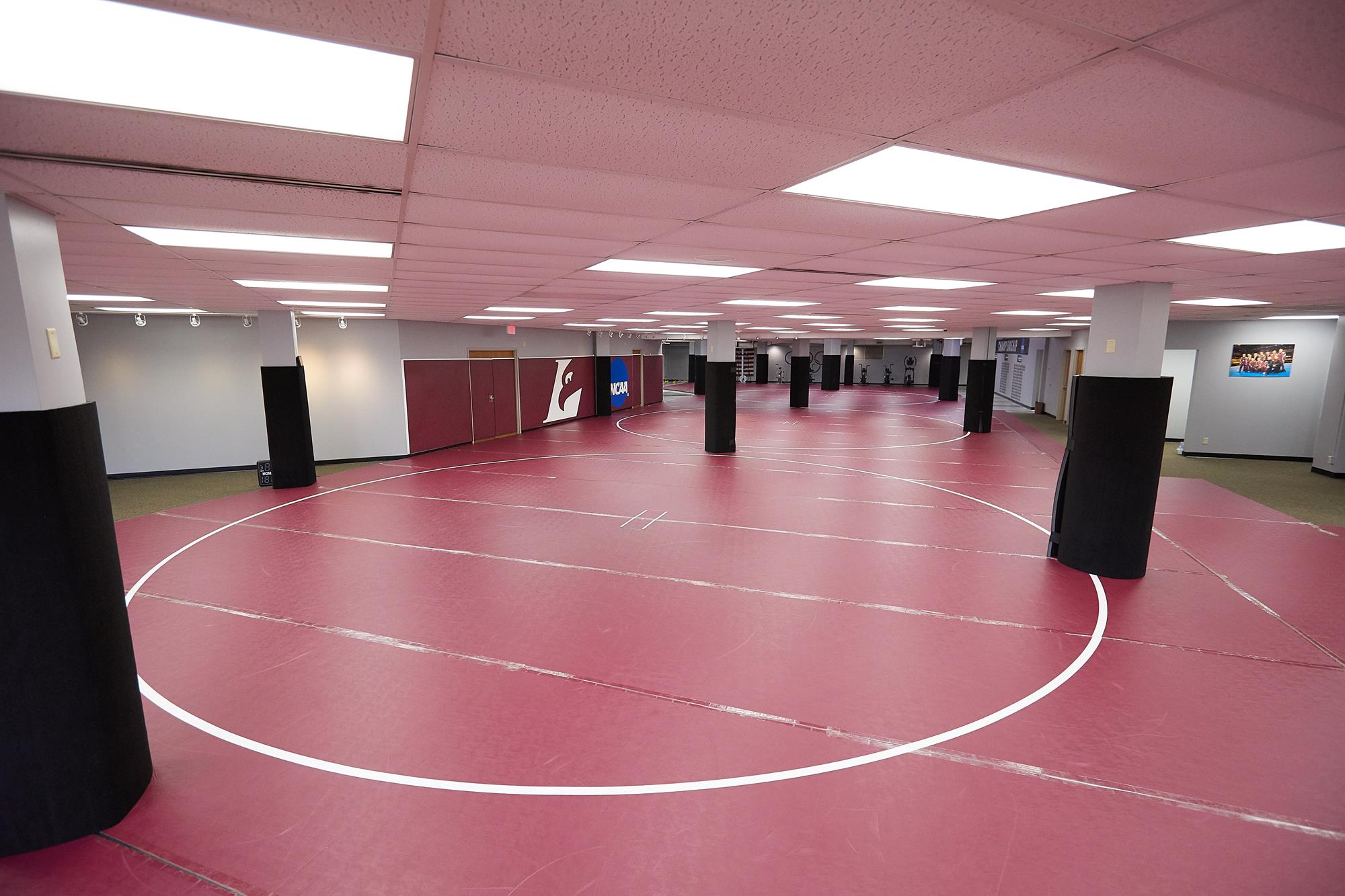 Wrestling Team Settles into New Practice Facility University of