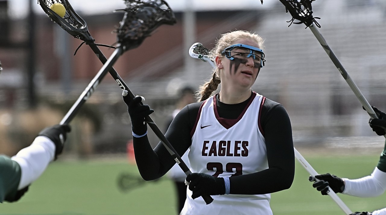 Lacrosse Ties Record for Goals in Win Over Augsburg; Feeney Breaks Single Game Record for Goals