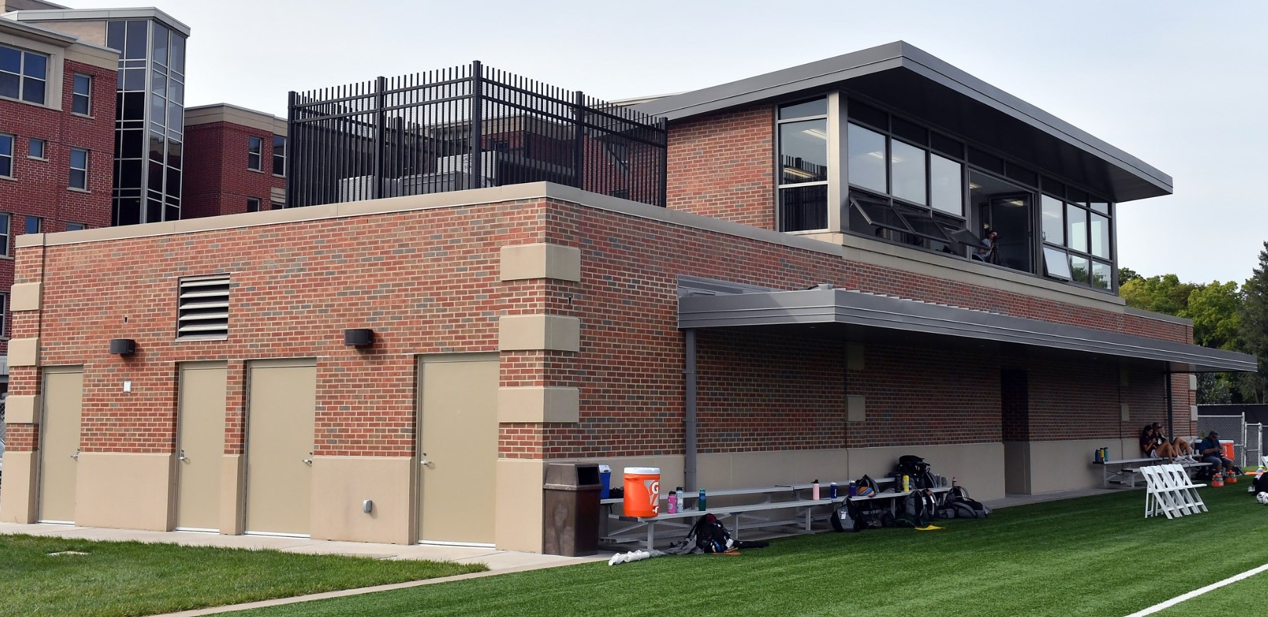 Soccer/Lacrosse Support Building Dedicated University of Wisconsin La