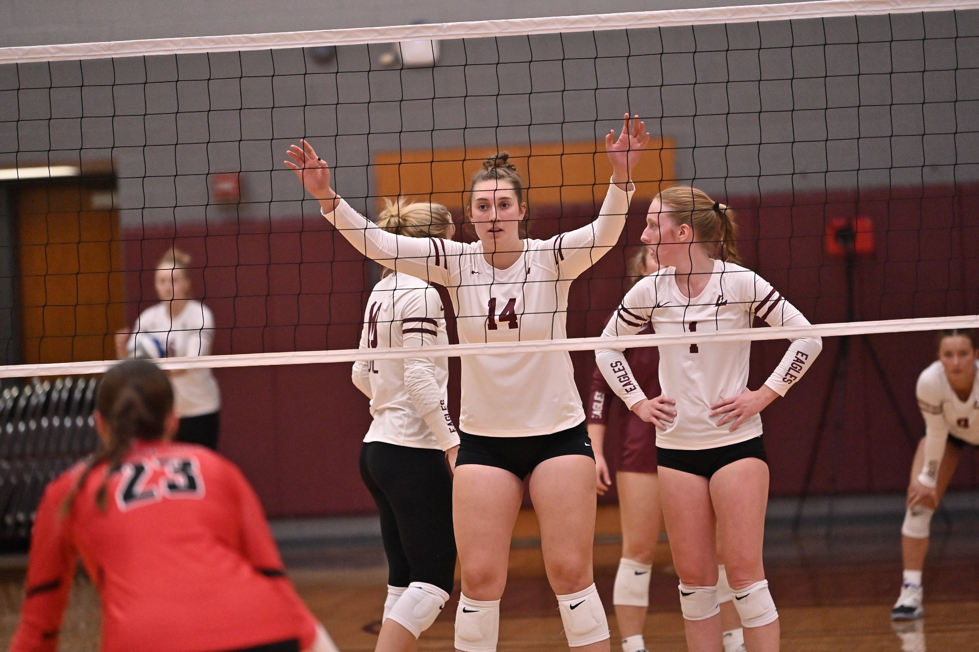 Volleyball Takes First Set; Falls to WIAC Foe UWClaire University of