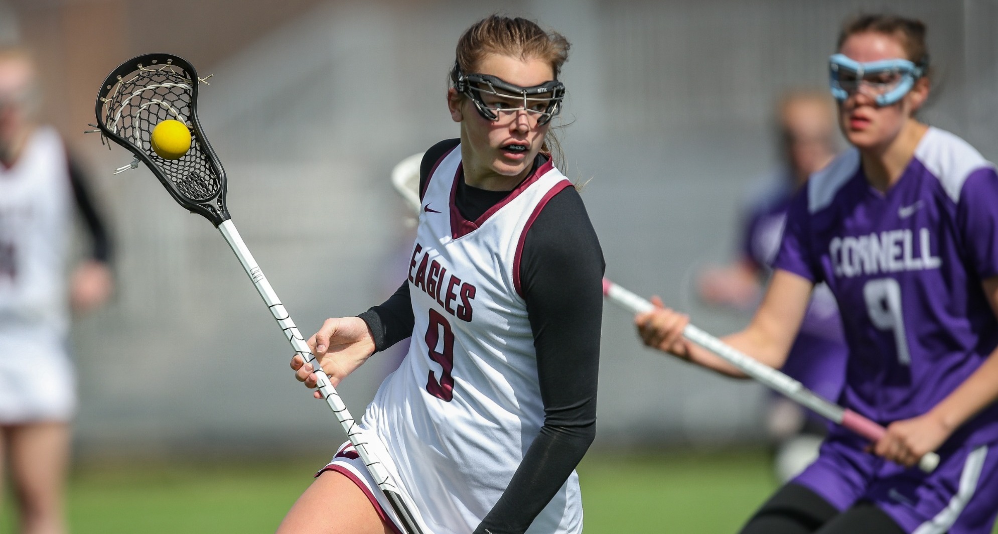 Lacrosse Defeats College of St. Benedict; Eight Players Score