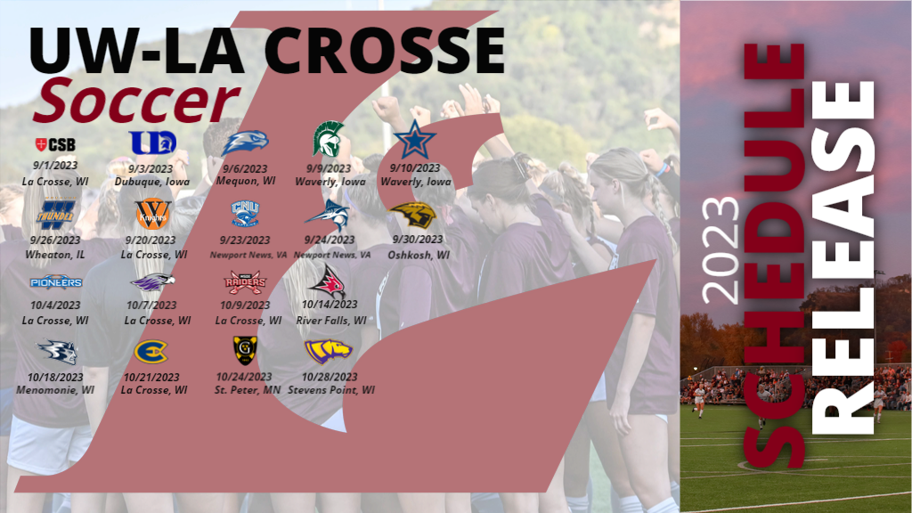UW La Crosse Announces 2023 Soccer Schedule University Of Wisconsin
