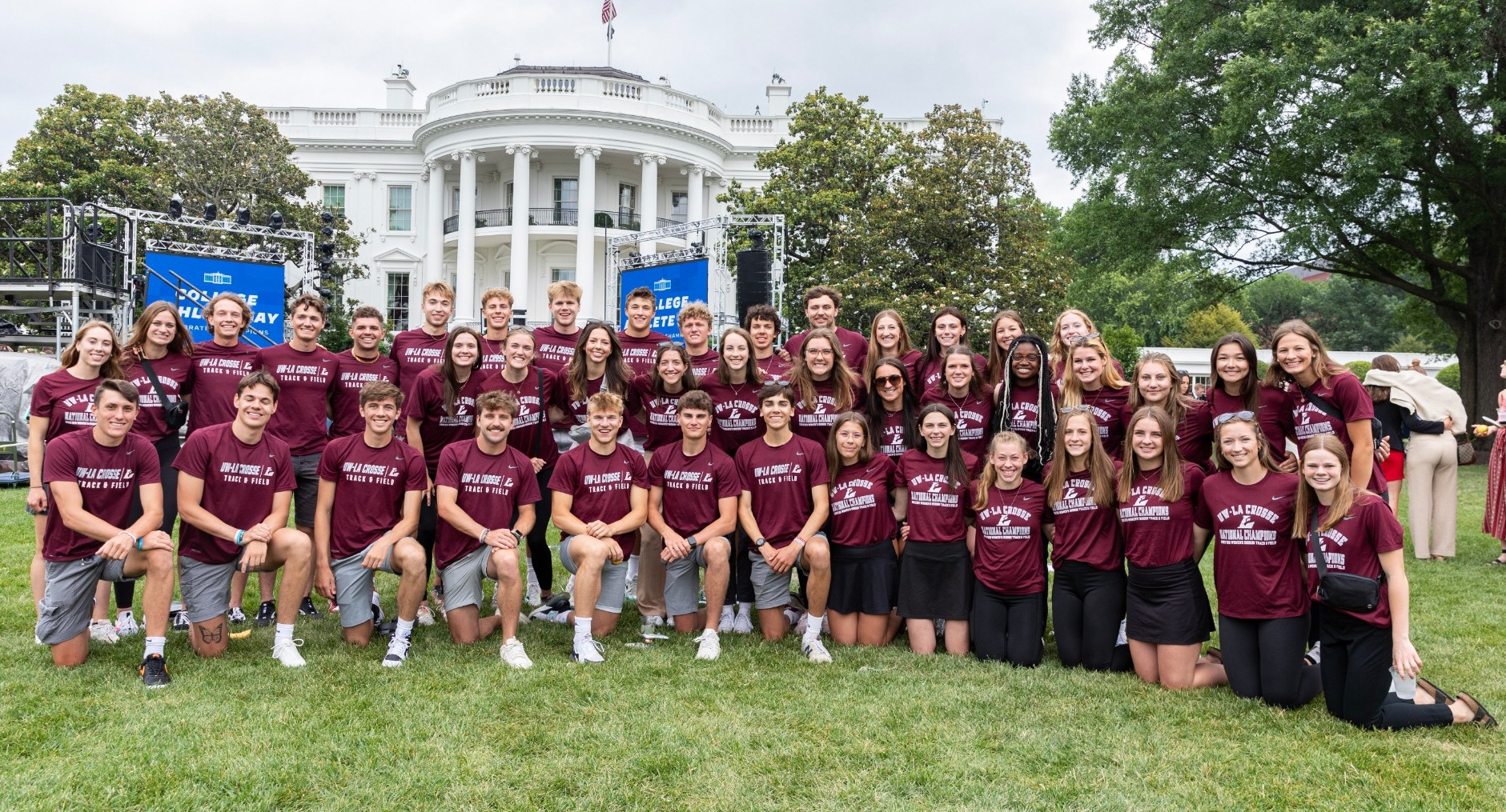 Track & Field Teams Recognized on College Athlete Day in Nation's