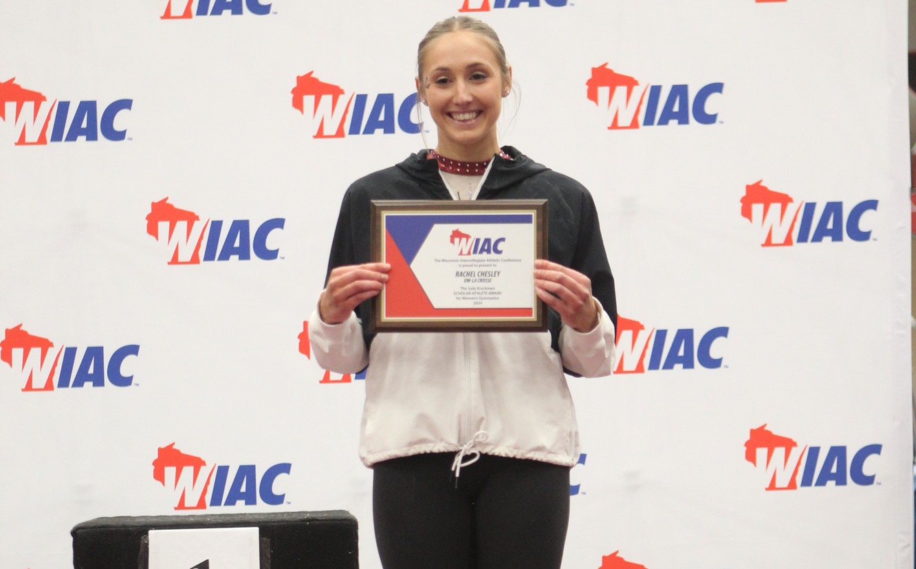 Chesley Named WIAC Judy Kruckman Gymnastics ScholarAthlete