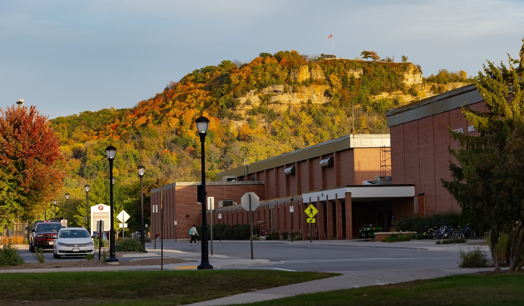 Exterior of Mitchell Hall