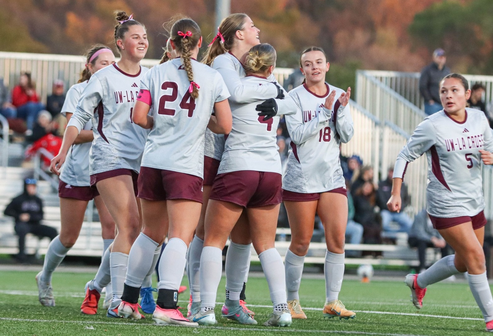 Soccer Team Celebration Photo