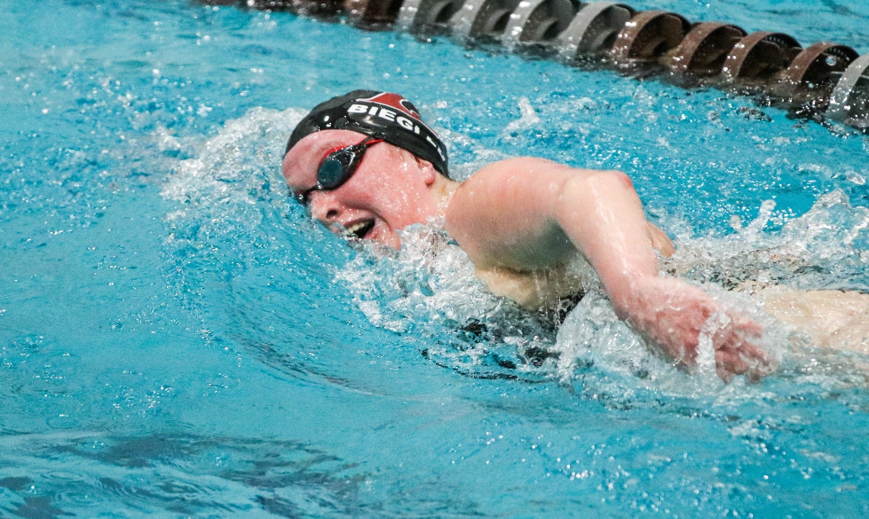 McKenna Biegler Swimming Action