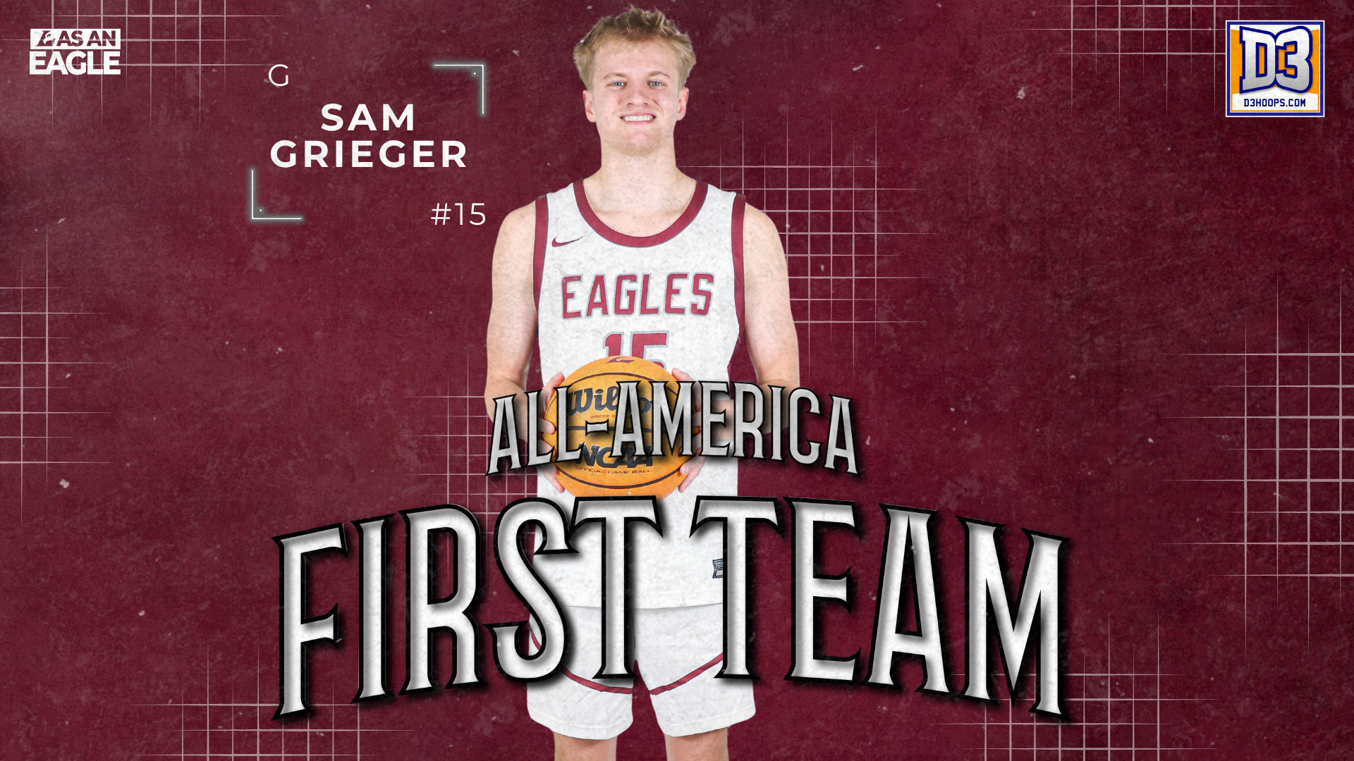 Sam Grieger All-America Graphic
