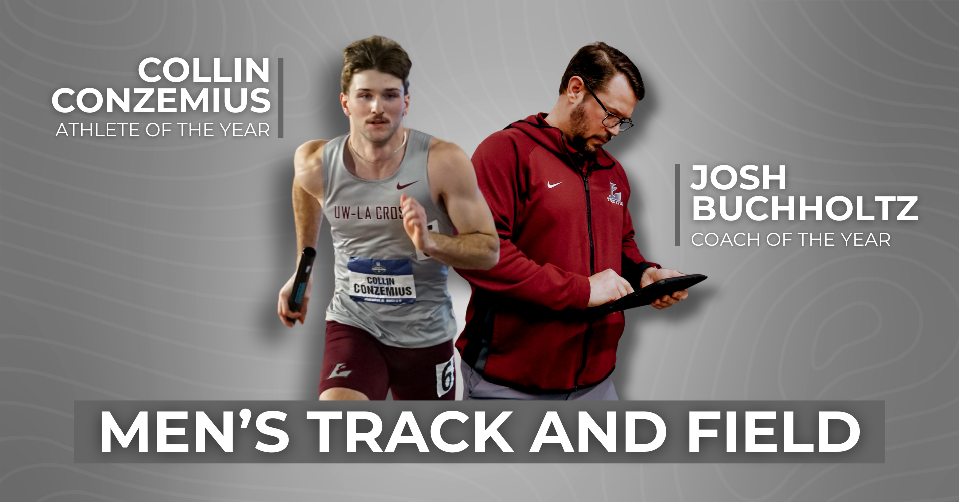 Collin Conzemius named National Track Athlete of the Year, Josh Buccholtz named National Coach of the Year