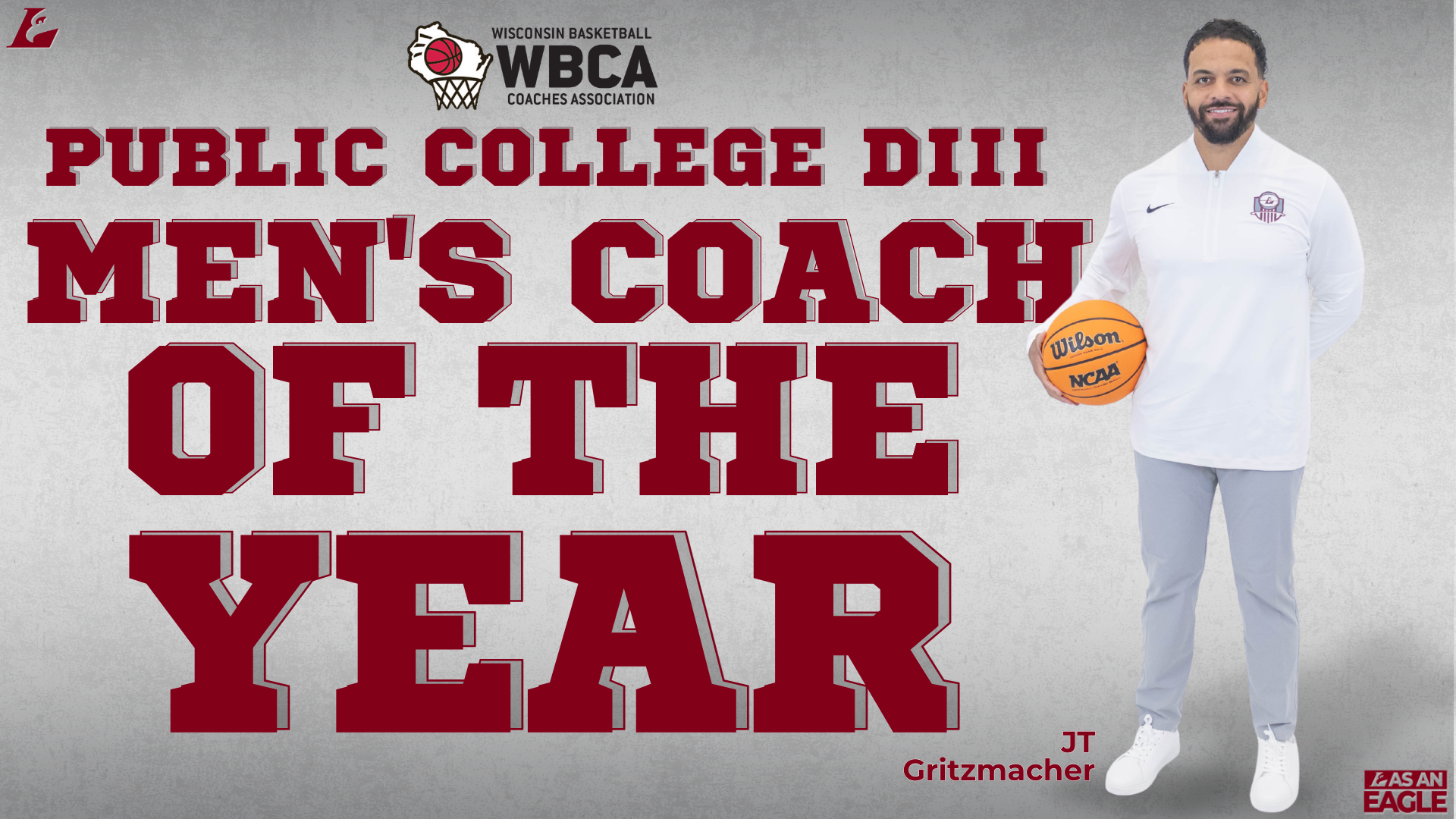 Gritzmacher Coach of the Year Graphic