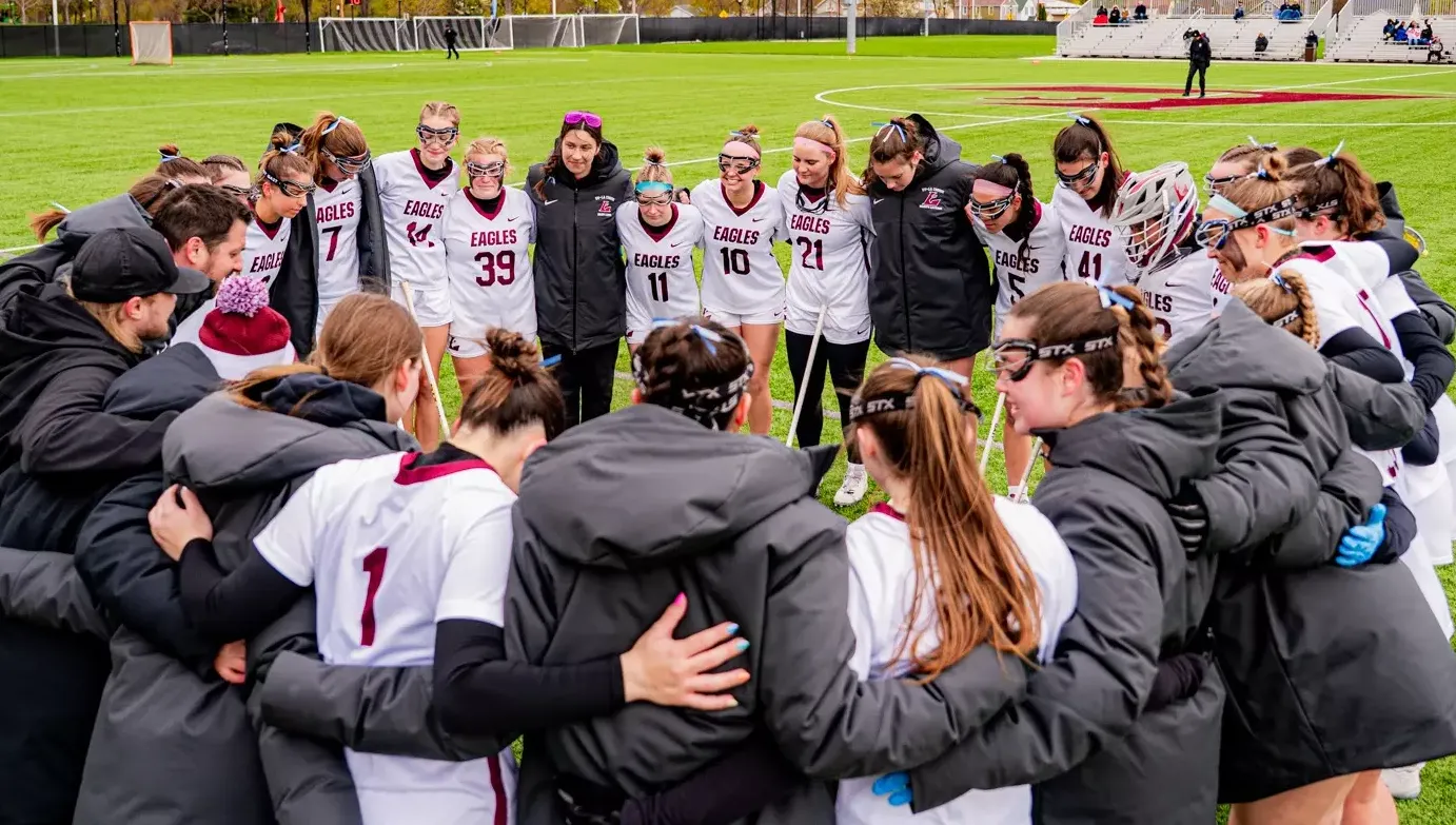 Lacrosse Team Huddle Photo