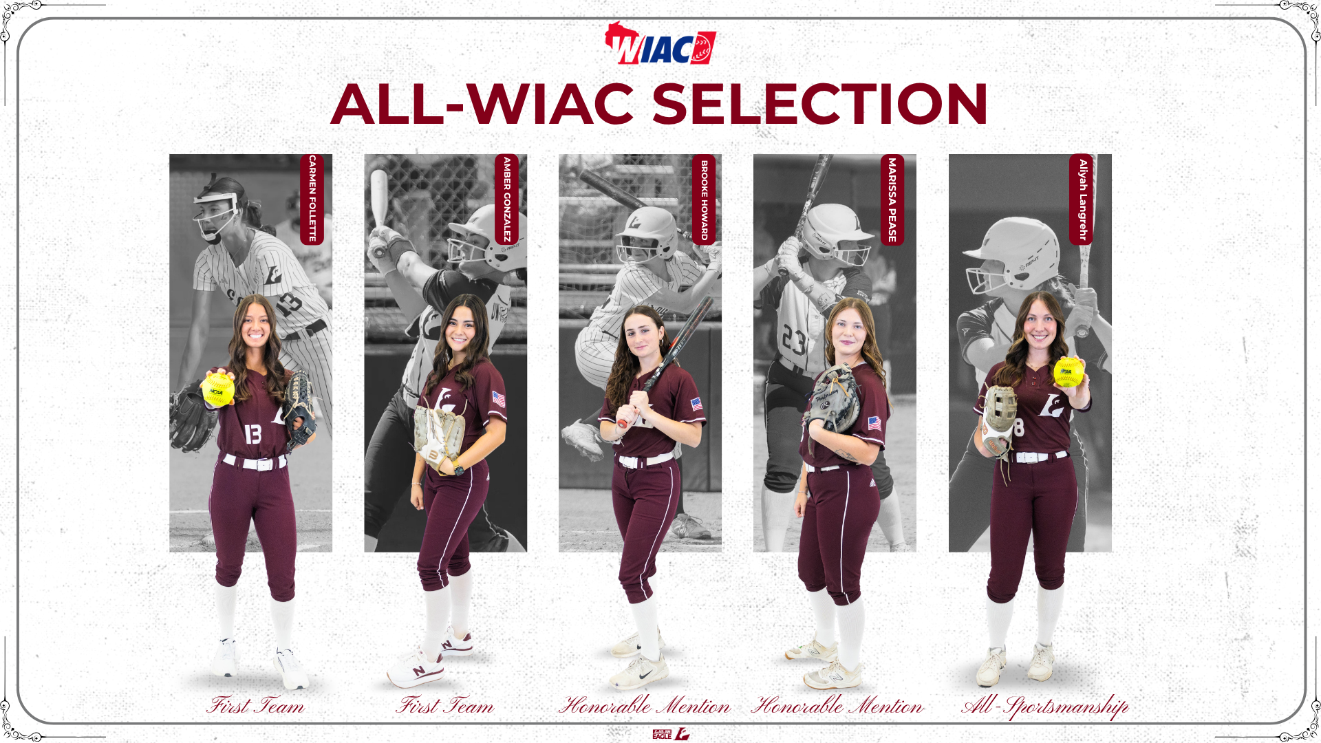 Softball All-Conference Graphic