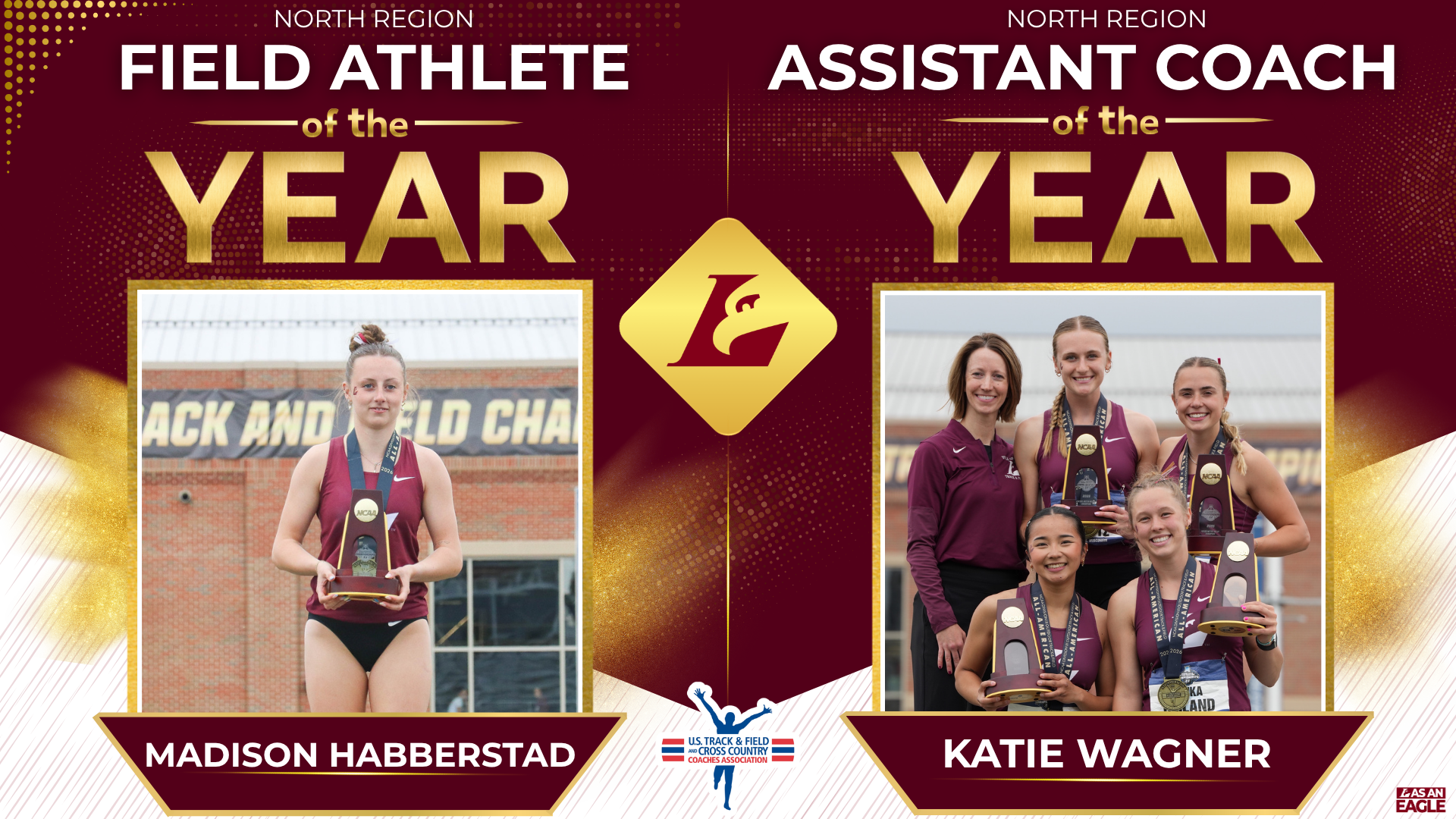 Women's Track Regional Awards Graphic