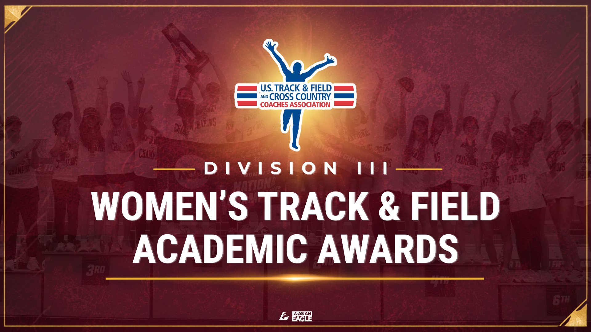 Women's Track & Field Scholar Academic Graphic