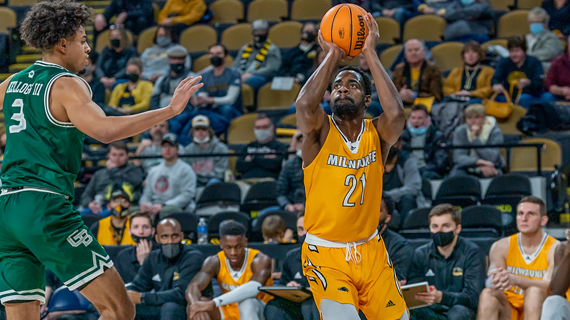 Tafari Simms 202122 Men's Basketball Milwaukee Athletics