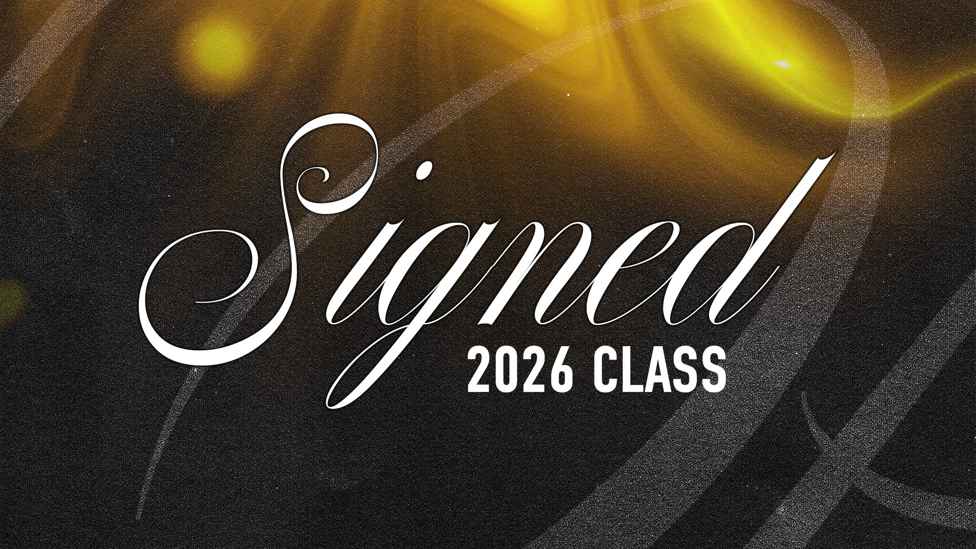 WSOC Class of 2026 Sign Signing Day