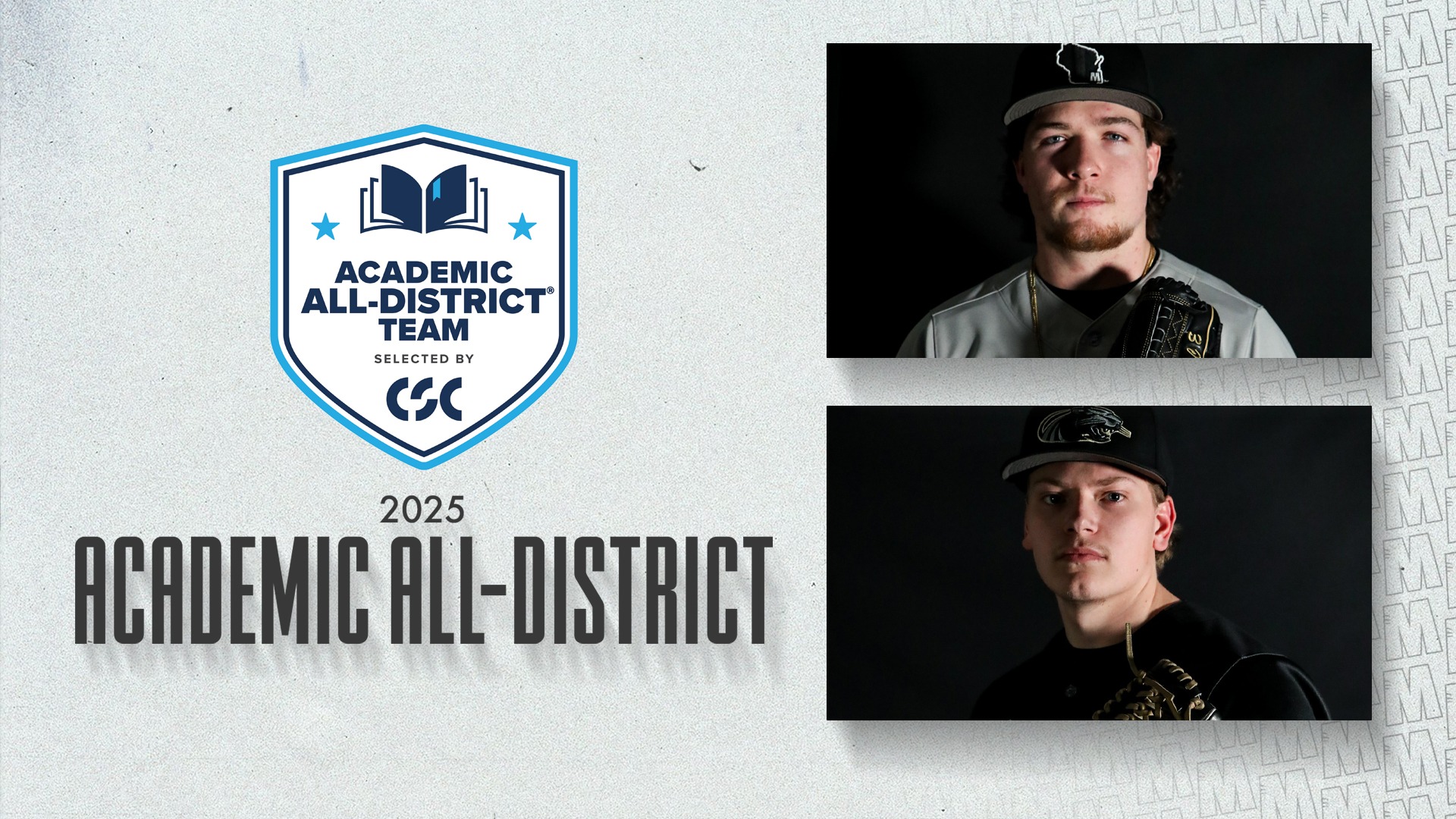 Baseball Academic All-District 2025