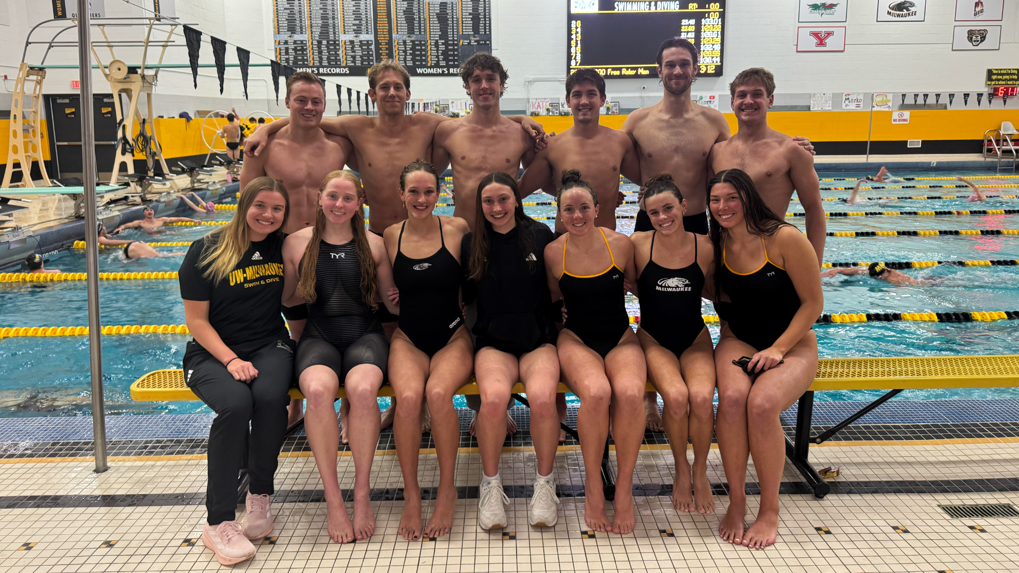 Men Swim & Dive 2026 Senior Day