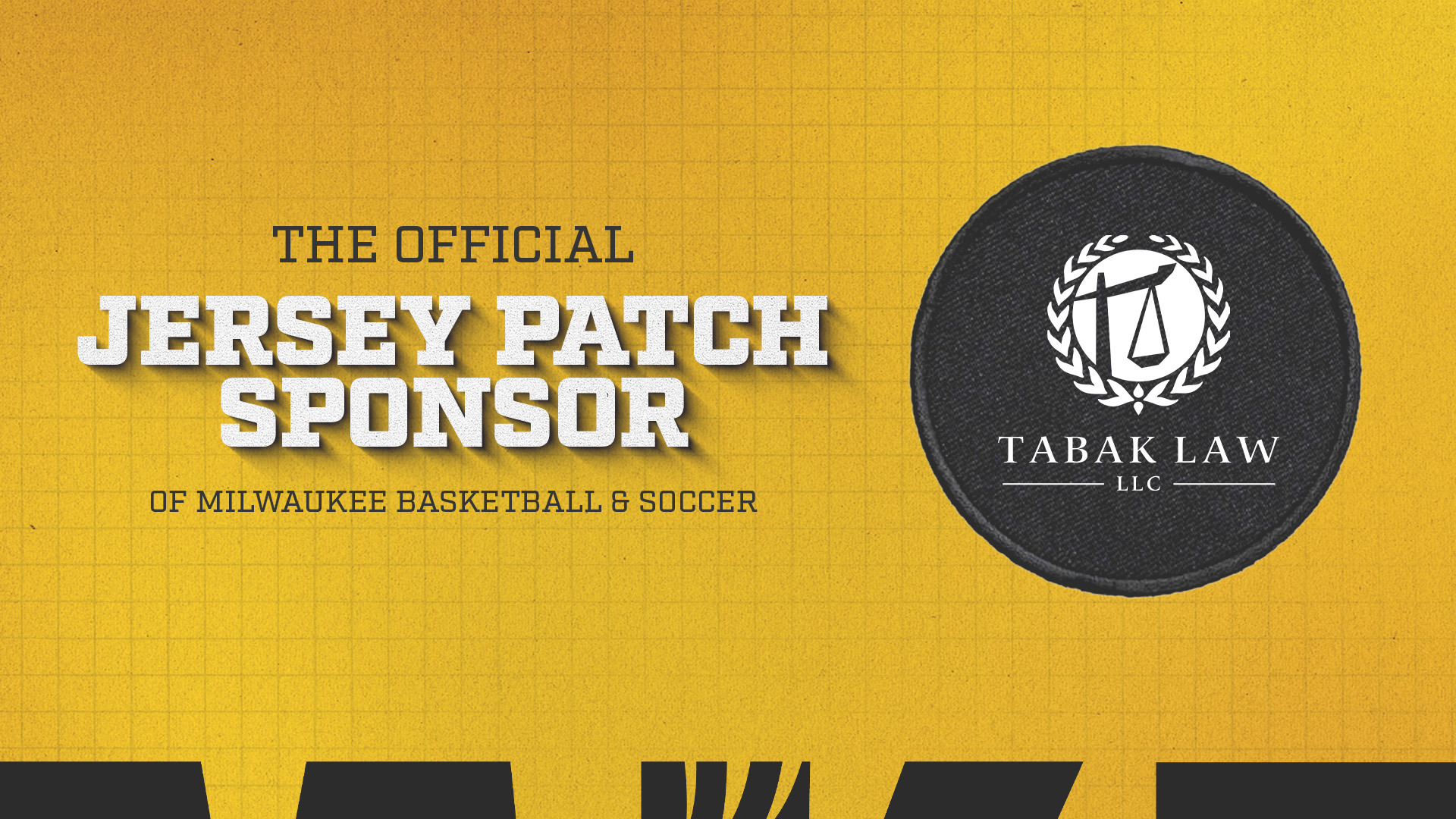 Tabak Law Jersey Patch Sponsor
