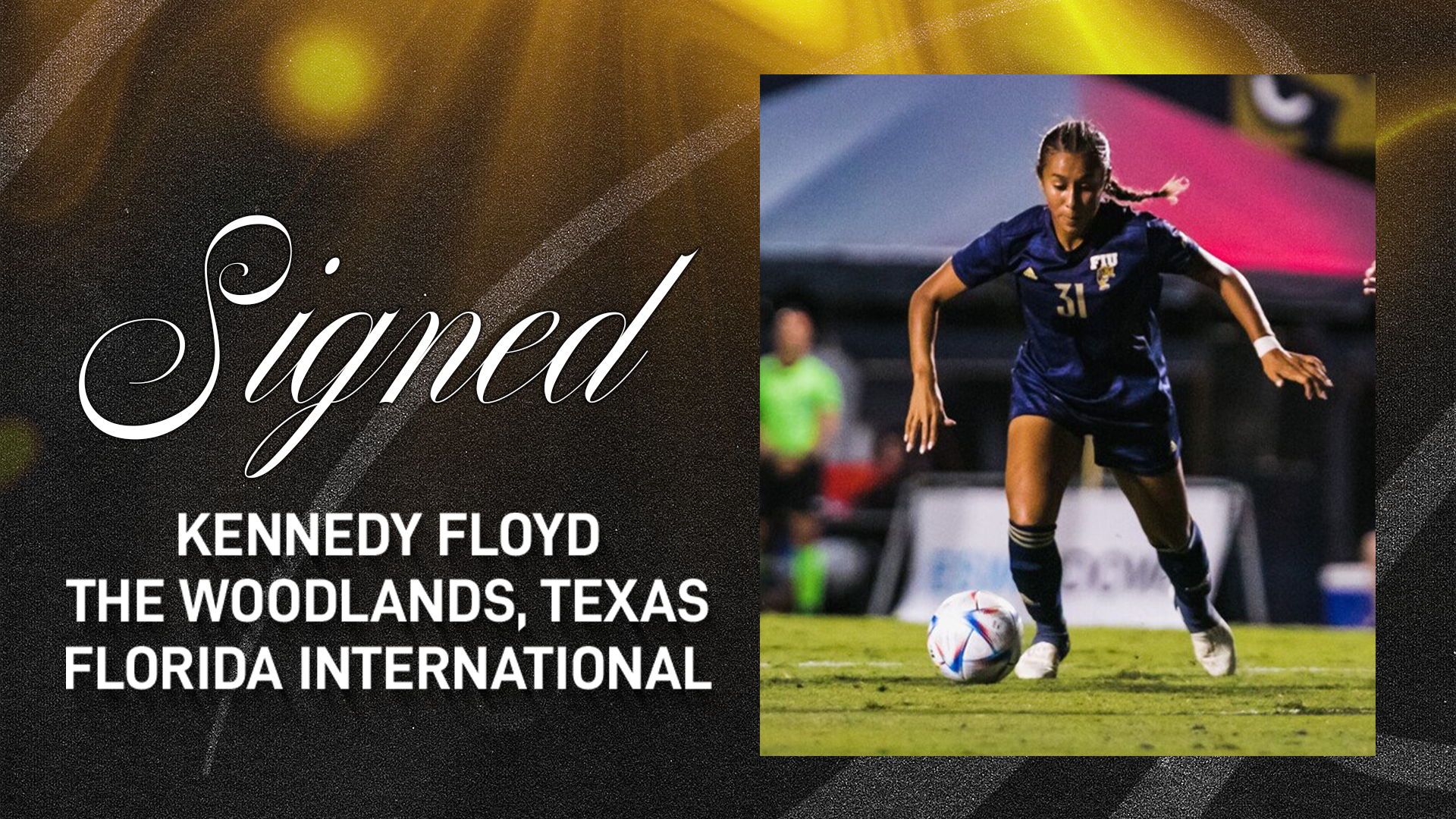 Kennedy Floyd WSOC sign
