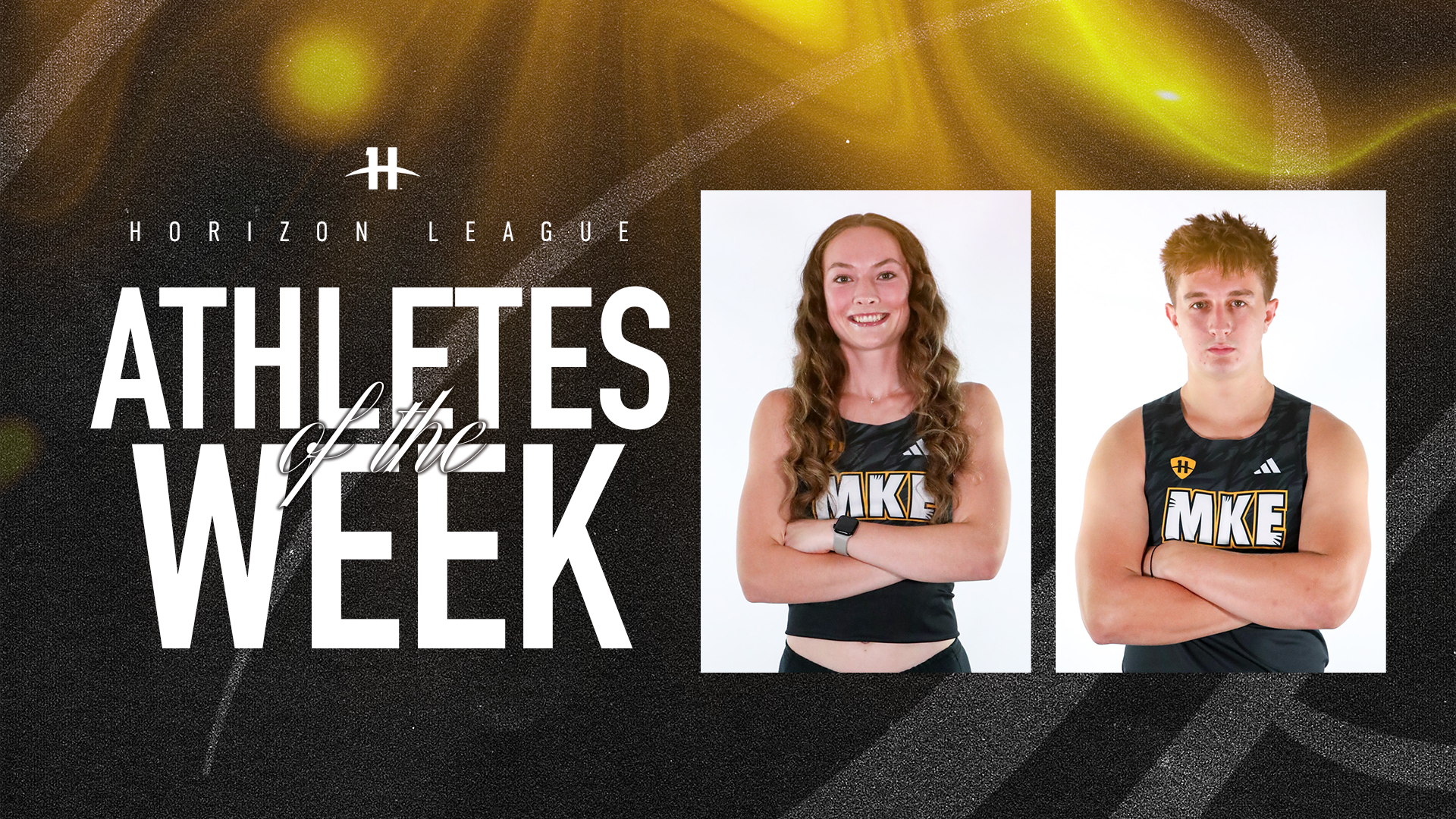 Szepieniec and Cygan Athletes of the Week
